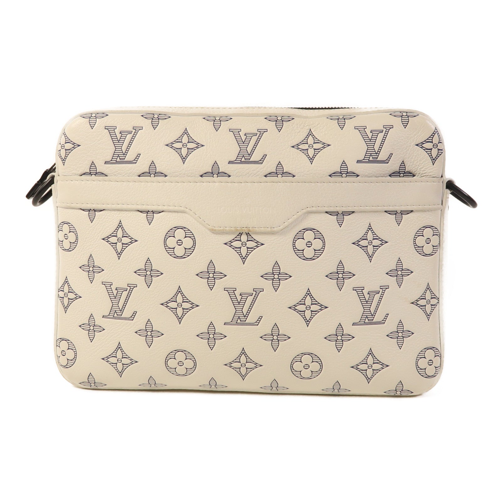 LOUIS VUITTON Monogram Shadow Trio Messenger Bag肩背袋