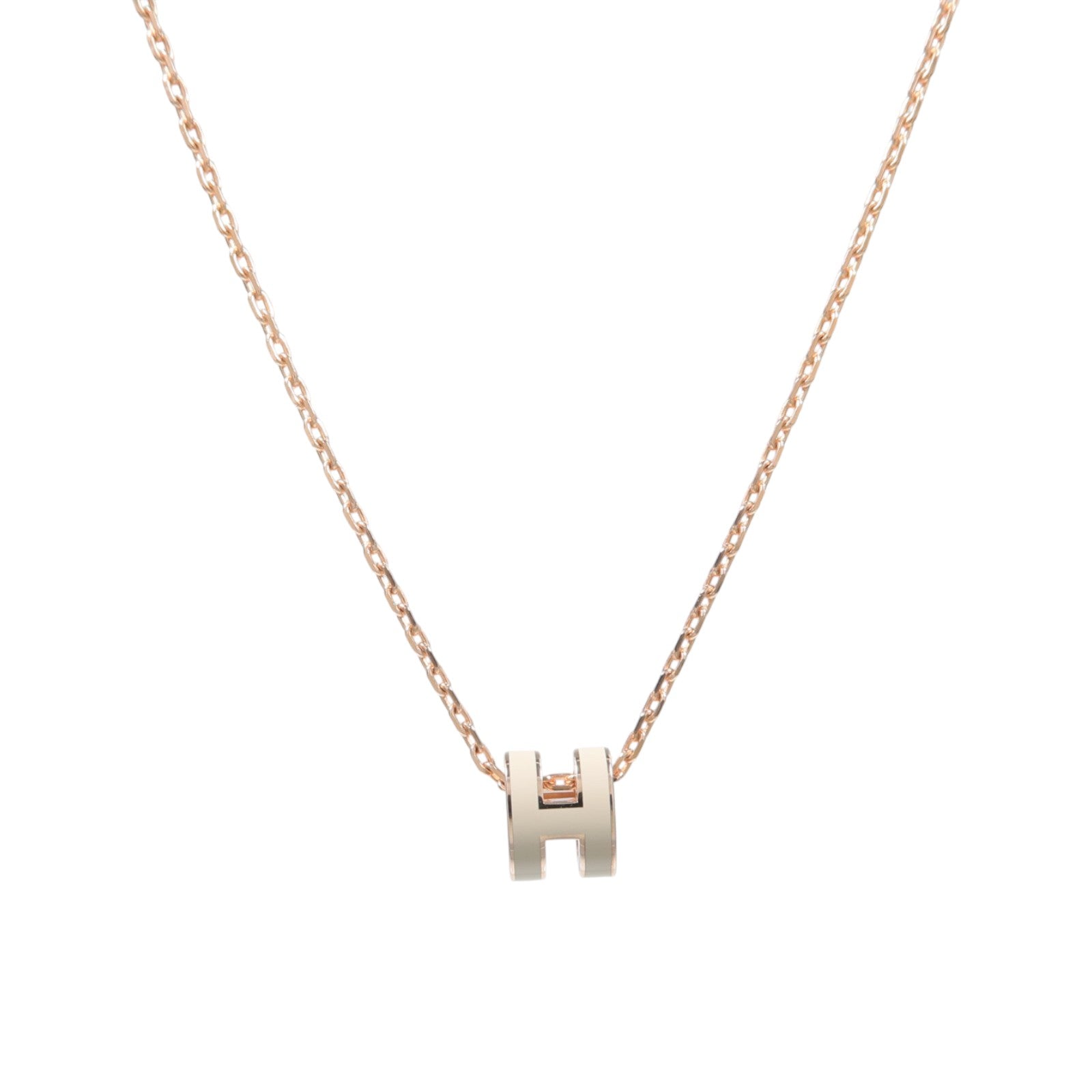 HERMES 金屬Mini Pop H Necklace項鍊