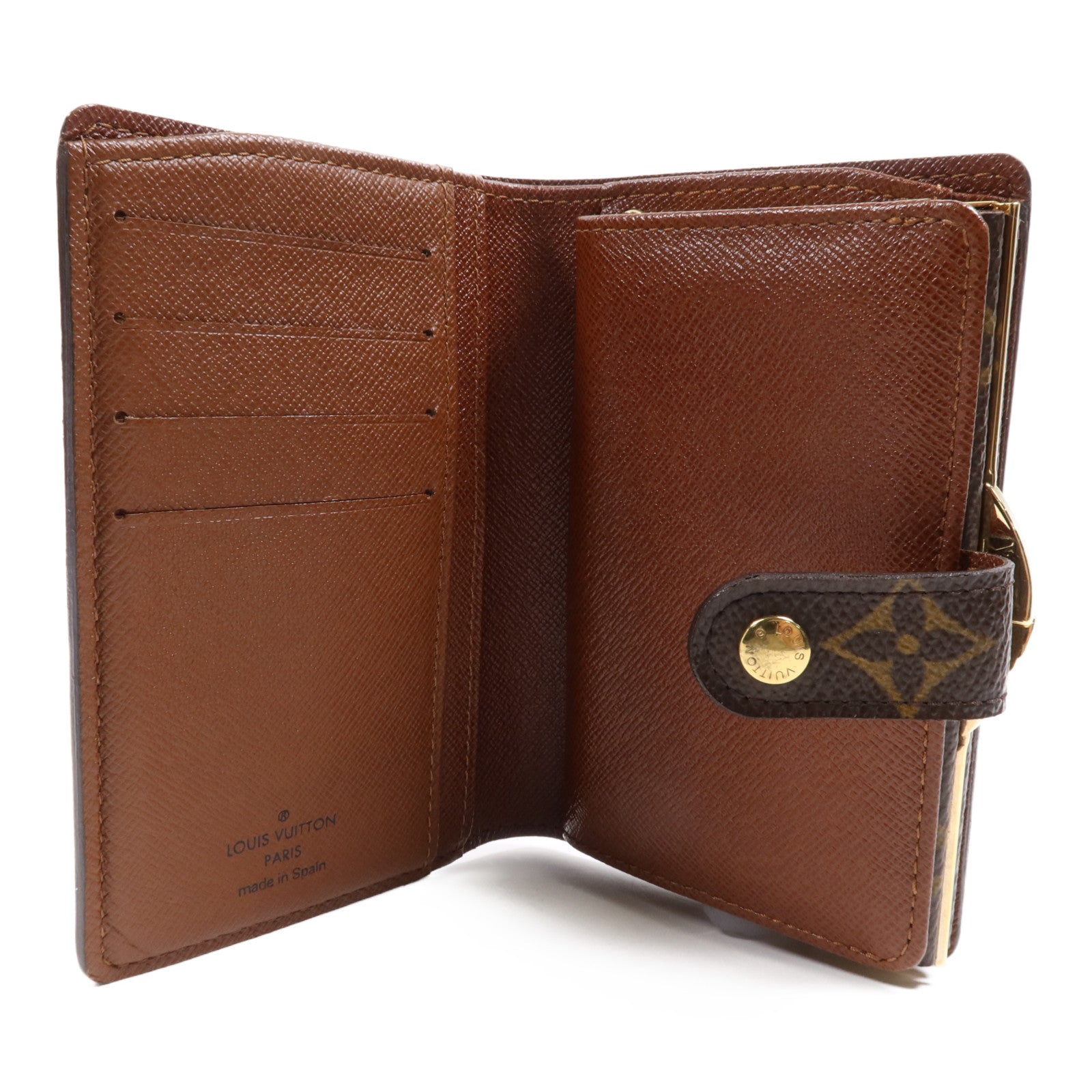 LOUIS VUITTON Monogram Porte Monnaie Viennois金扣錢包