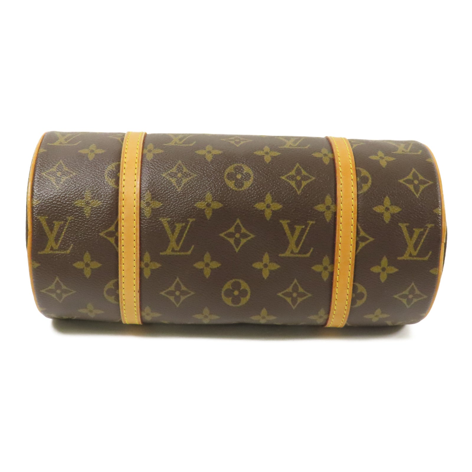 LOUIS VUITTON Monogram Papillon PM金扣手挽袋