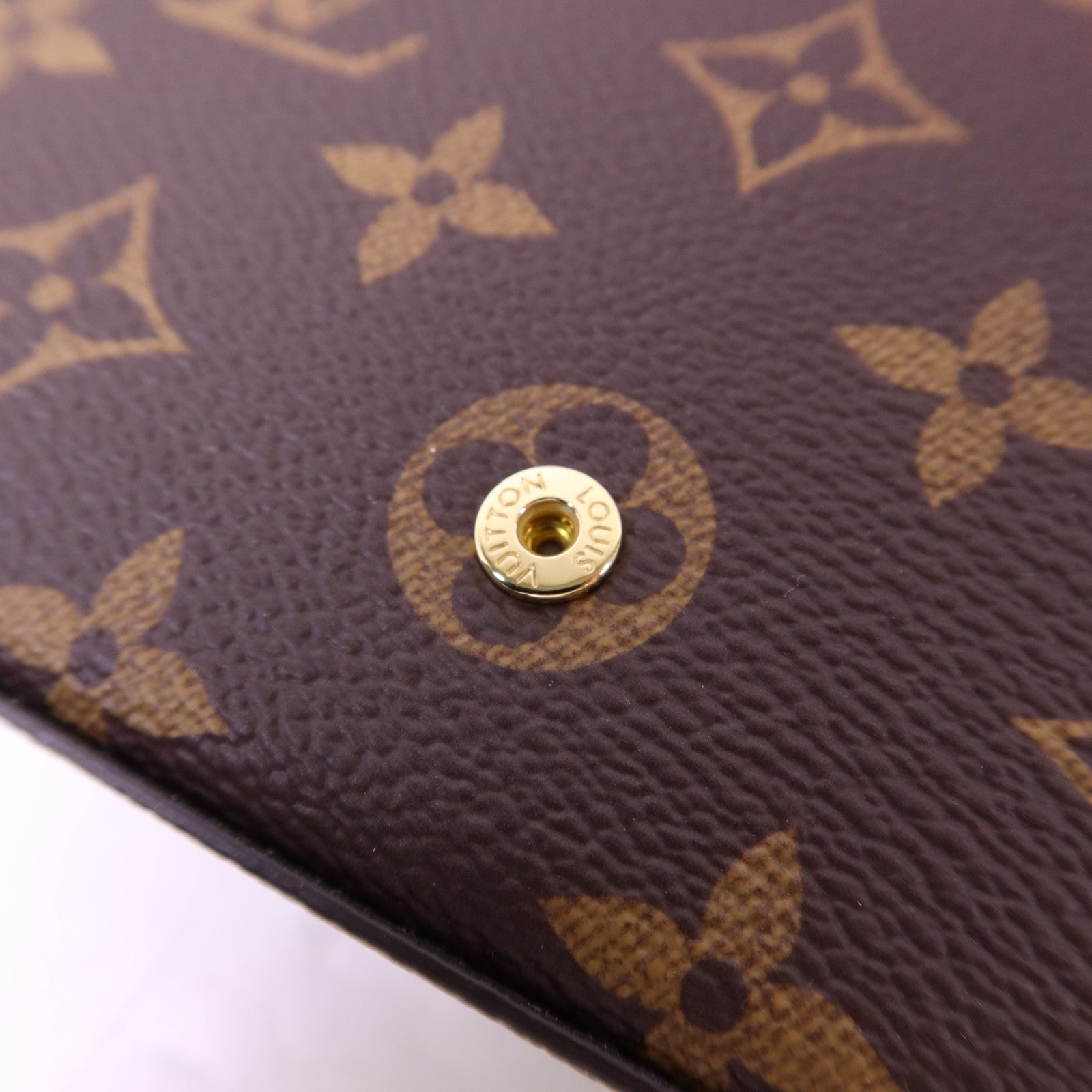 LOUIS VUITTON Monogram LV x YK Felicie Pochette金扣鏈帶肩背袋