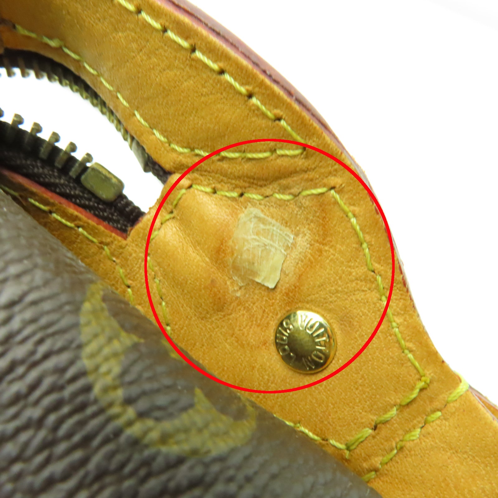 LOUIS VUITTON 【激減優惠】Monogram Stresa GM金扣肩背袋啡色