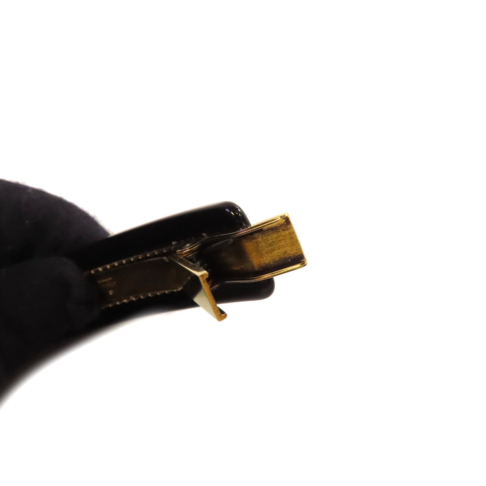 GUCCI PVC Hair Clip髮夾黑色
