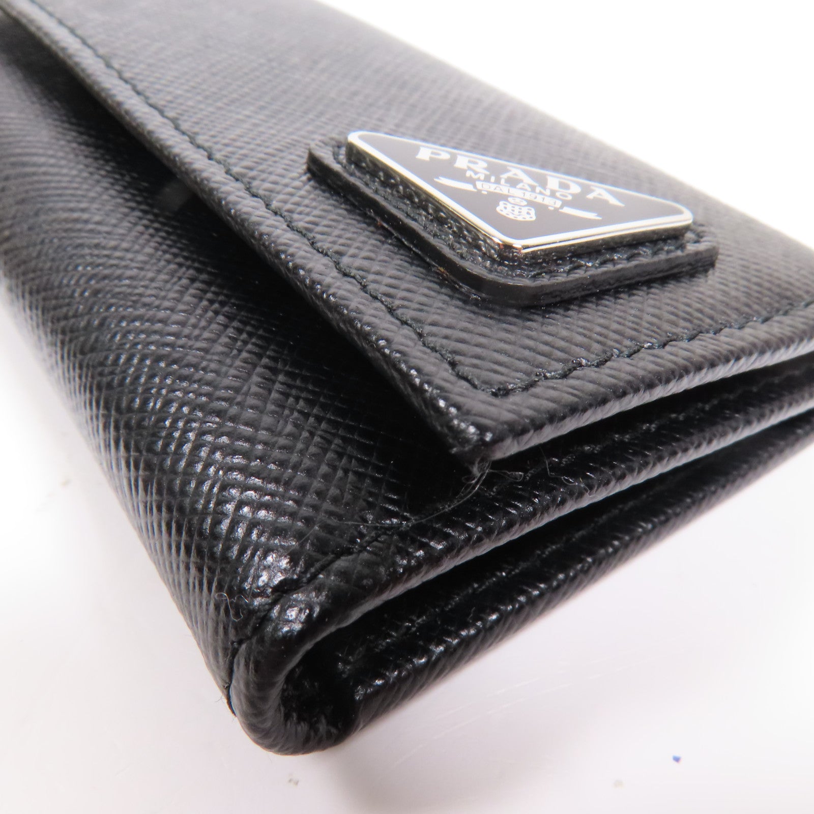 PRADA Saffiano皮革Key Case鎖匙包