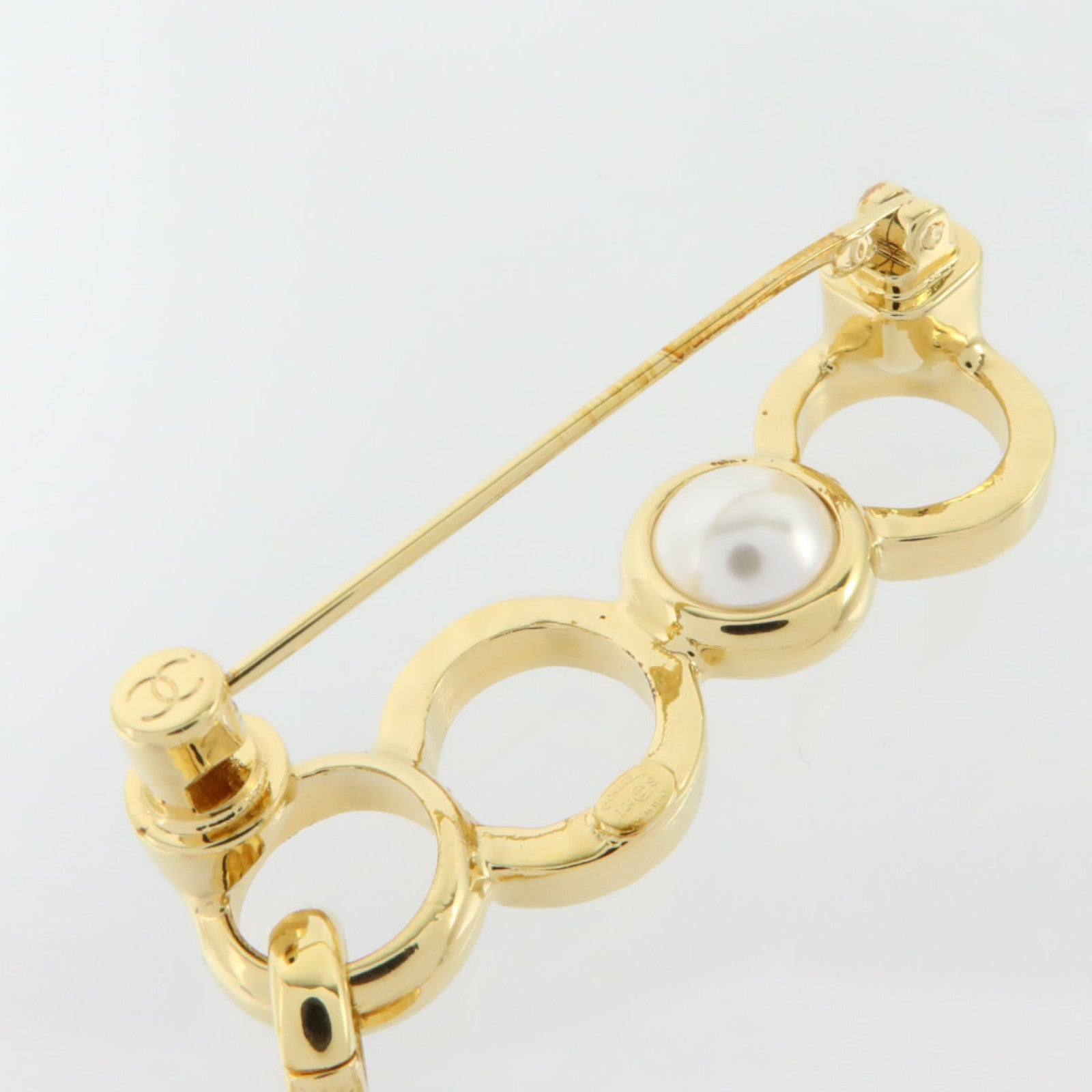 CHANEL PVC/金屬Brooch胸針