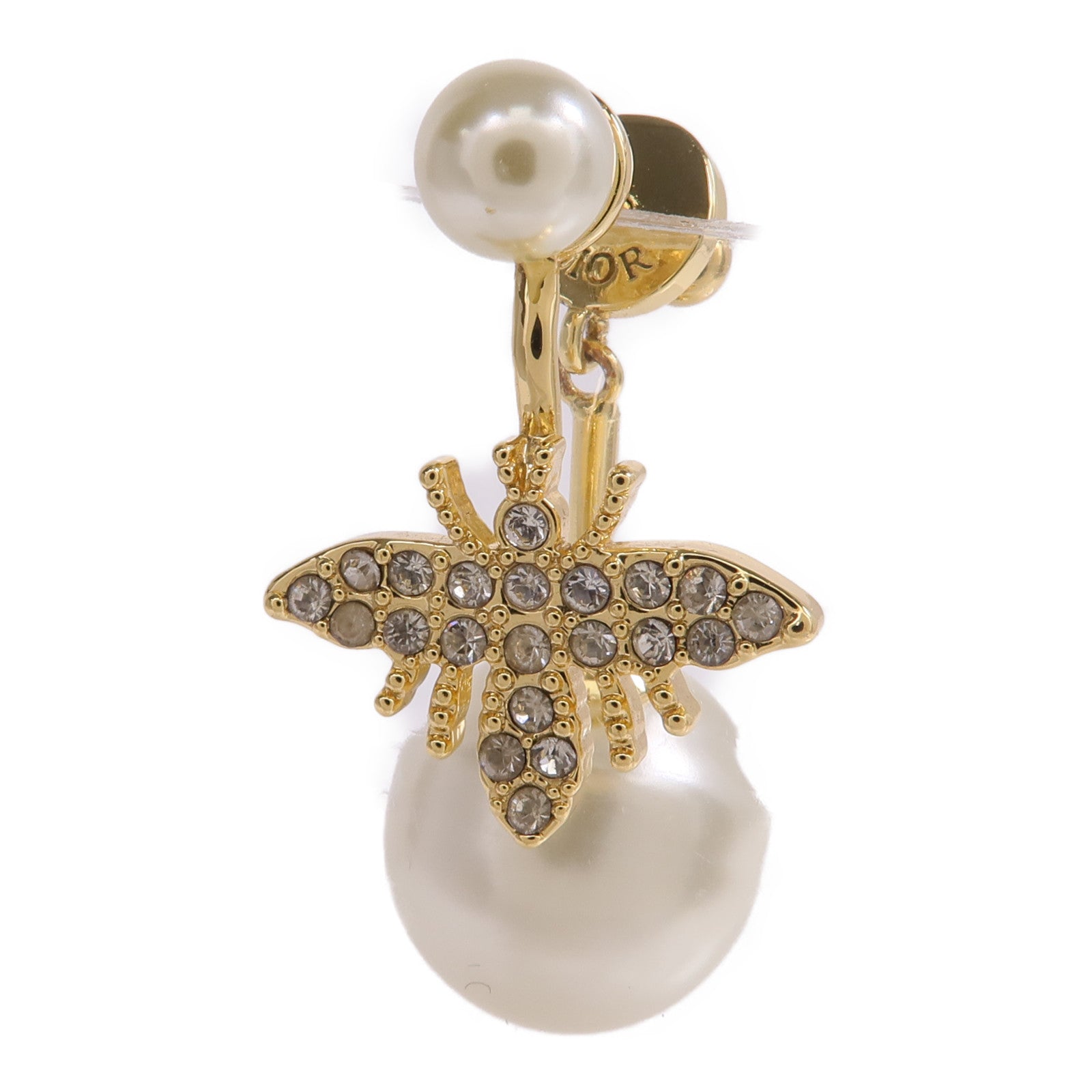 Dior PVC/金屬Tribales Single Earring耳環