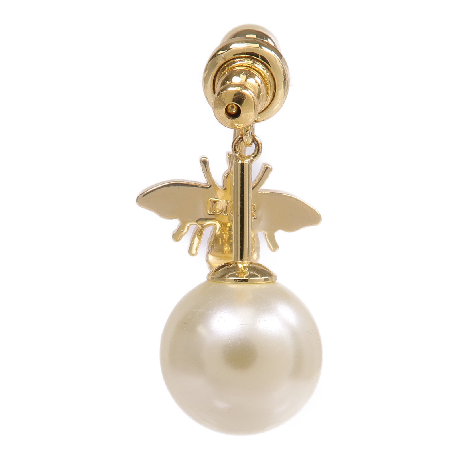 Dior PVC/金屬Tribales Single Earring耳環
