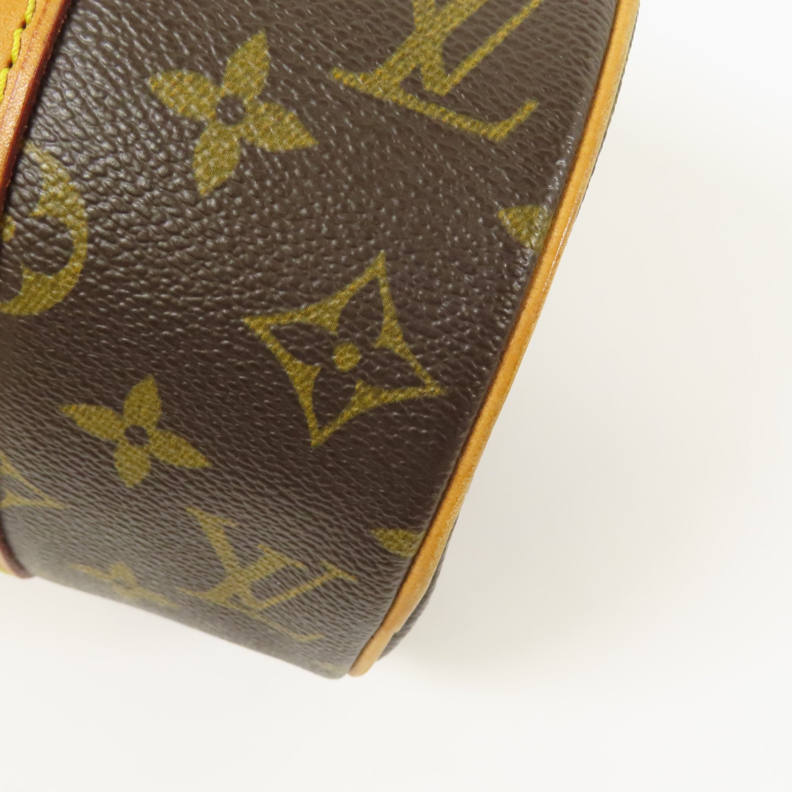 LOUIS VUITTON Monogram Papillon PM金扣手挽袋