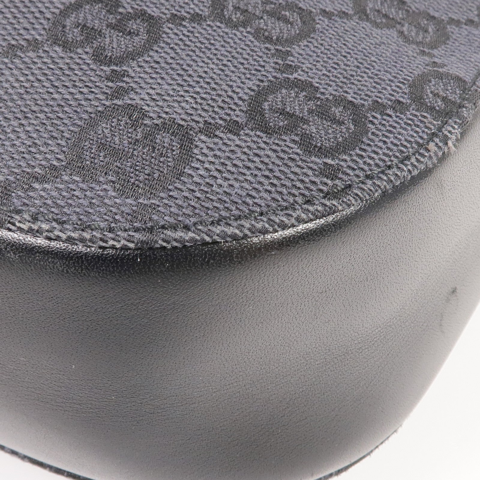 GUCCI 帆布Handbag銀扣手挽袋