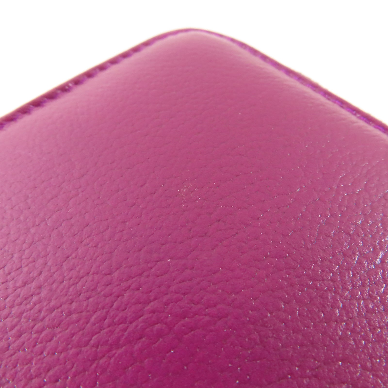 CHANEL 【激減優惠】牛皮皮革Wallet銀扣長錢包