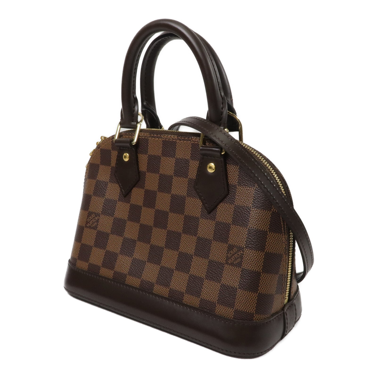 LOUIS VUITTON Damier Alma BB手挽肩背兩用袋