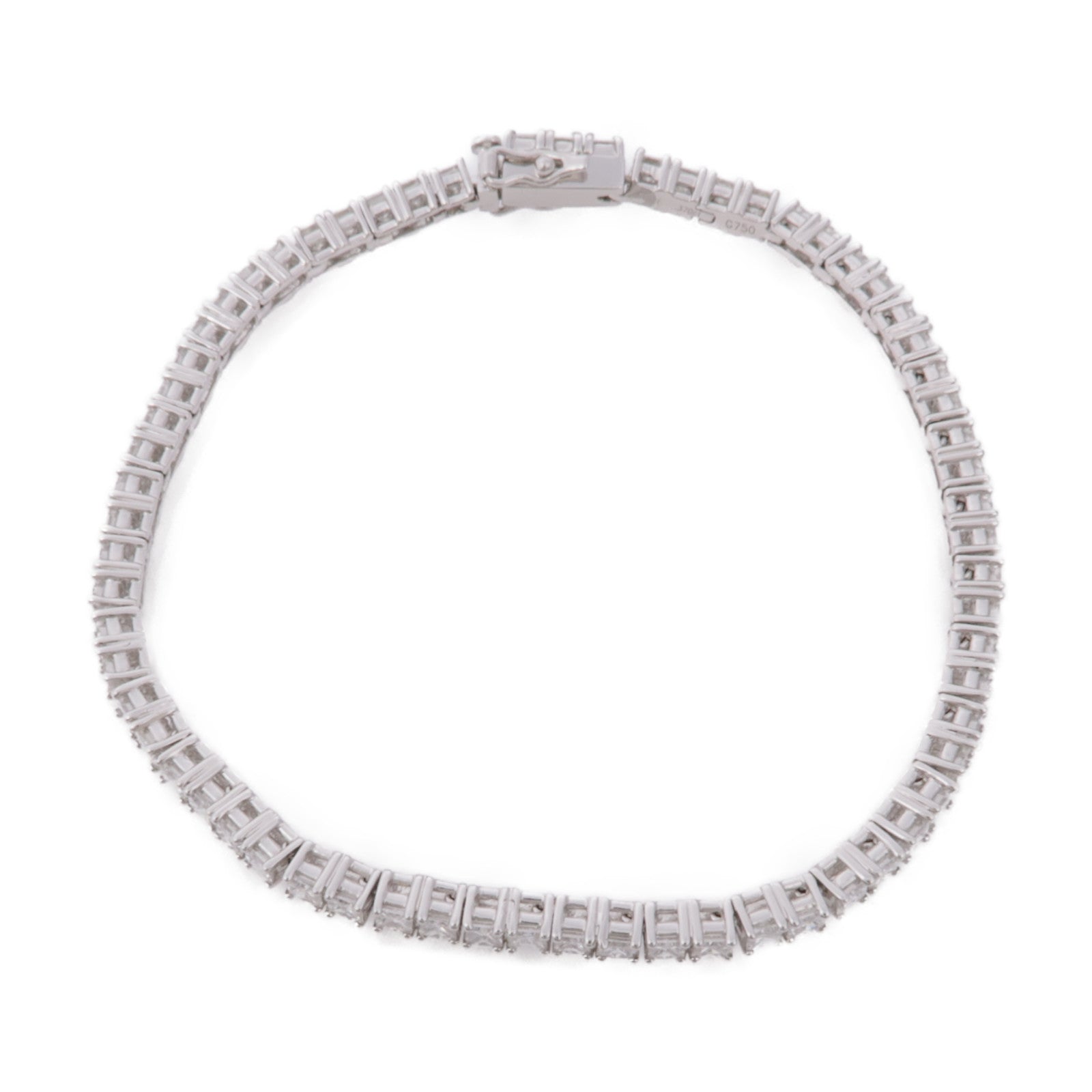 JEWELRY 18K白金Diamond Bracelet鑽石手鏈
