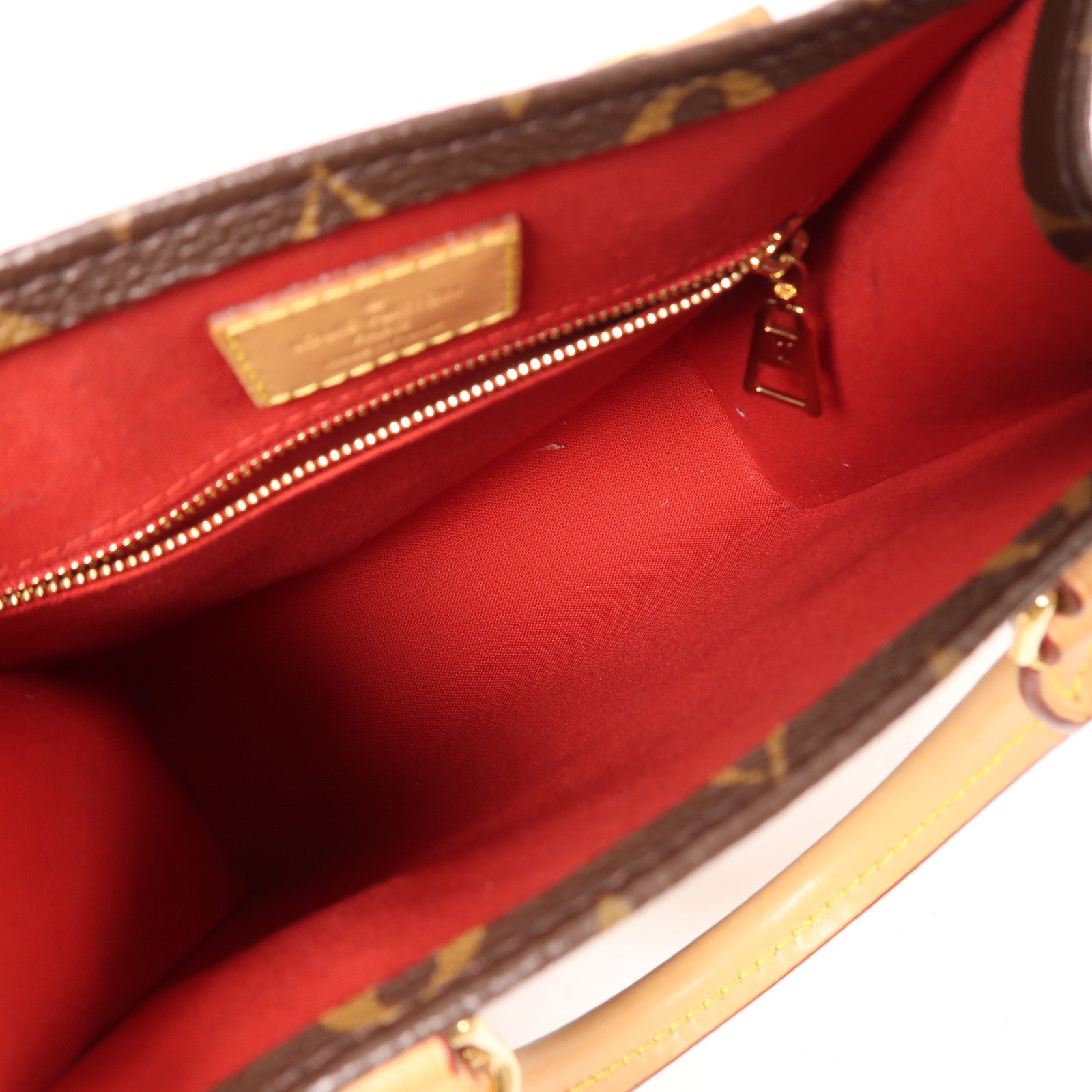 LOUIS VUITTON LV GHW Sac Plat BB 2 Way Shoulder Handbag M45847 Monogram Brown