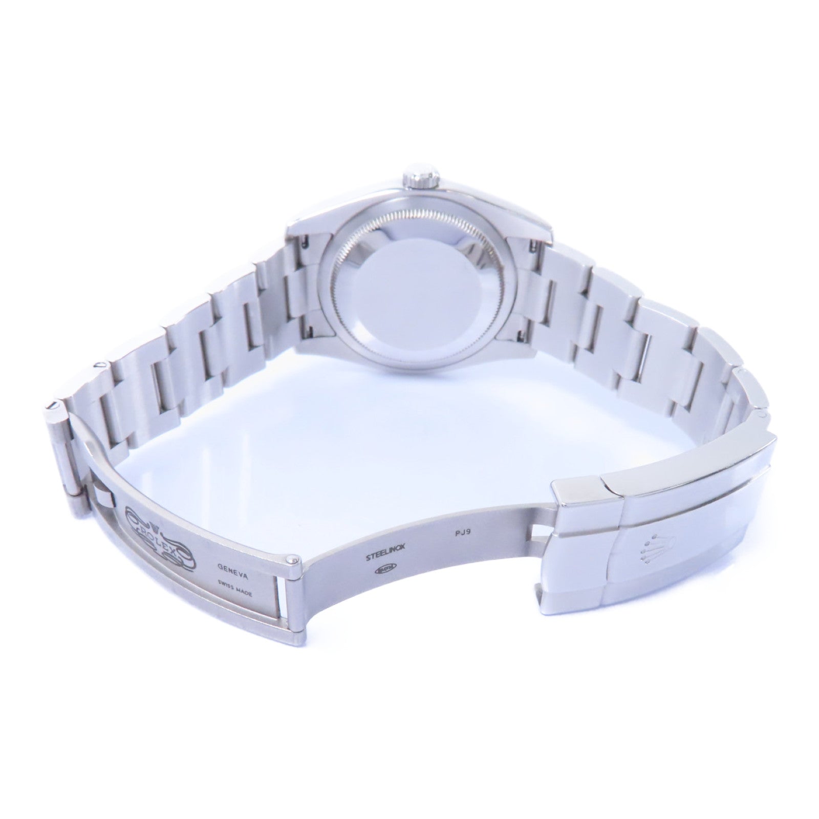 ROLEX 【激減優惠】Oyster Perpetual不鏽鋼手錶自動機芯黑色