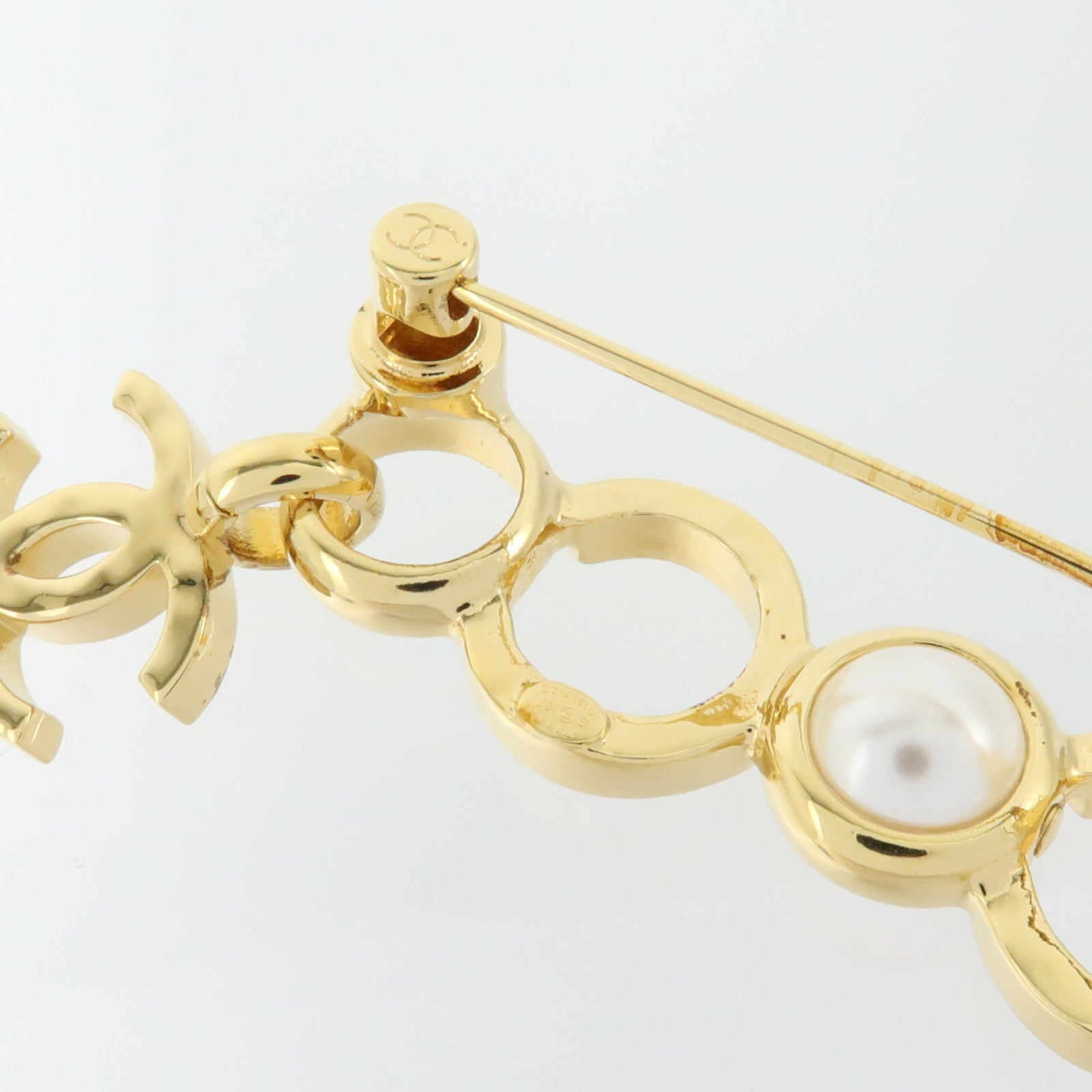 CHANEL PVC/金屬Brooch胸針