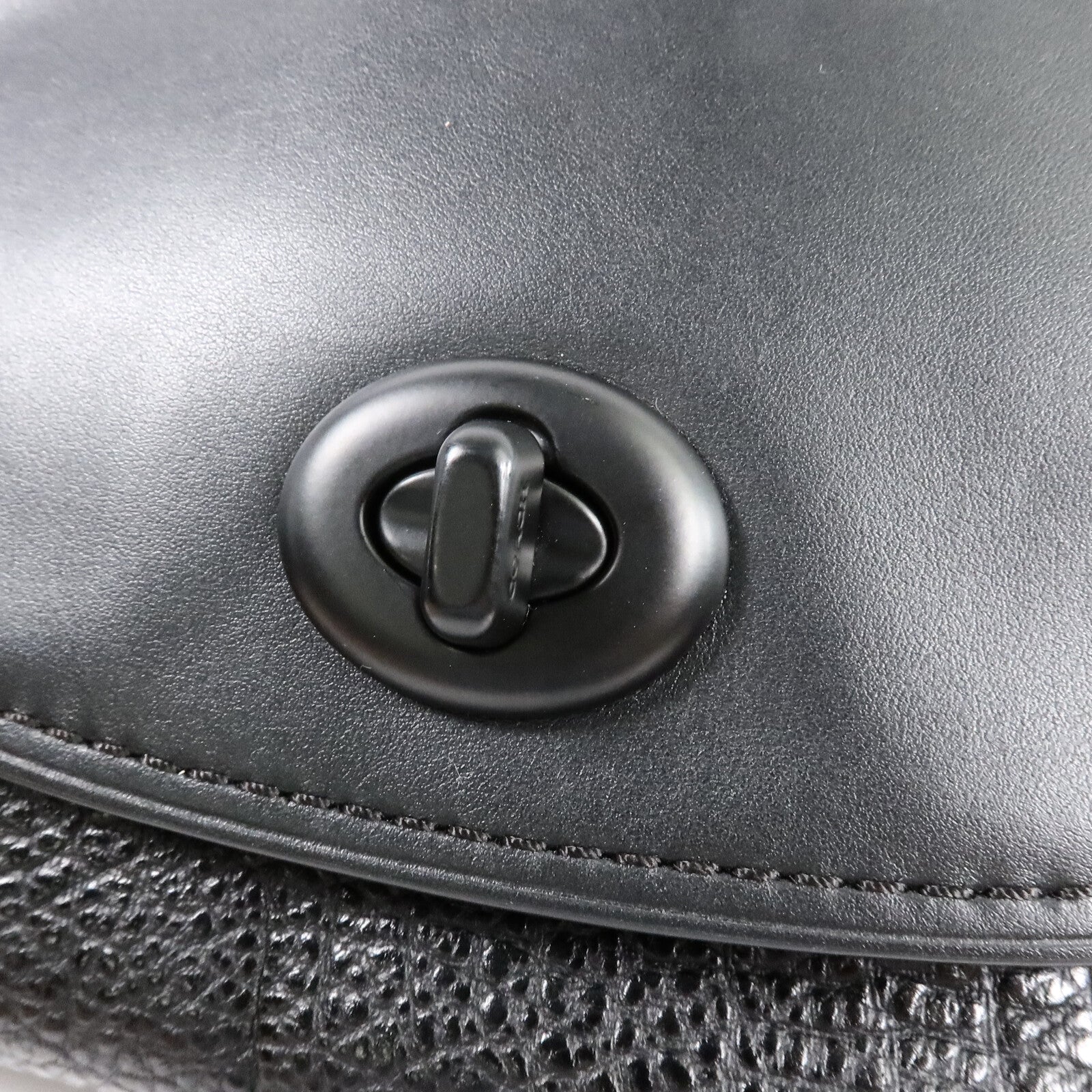 COACH 牛皮皮革2 Way Shoulder手挽肩背兩用袋