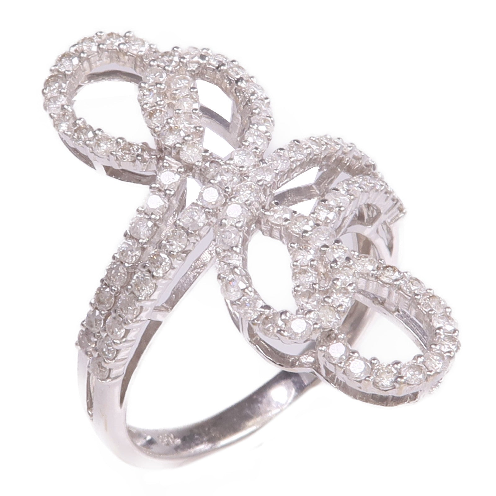 JEWELRY 18K白金Diamond Ring鑽石戒指