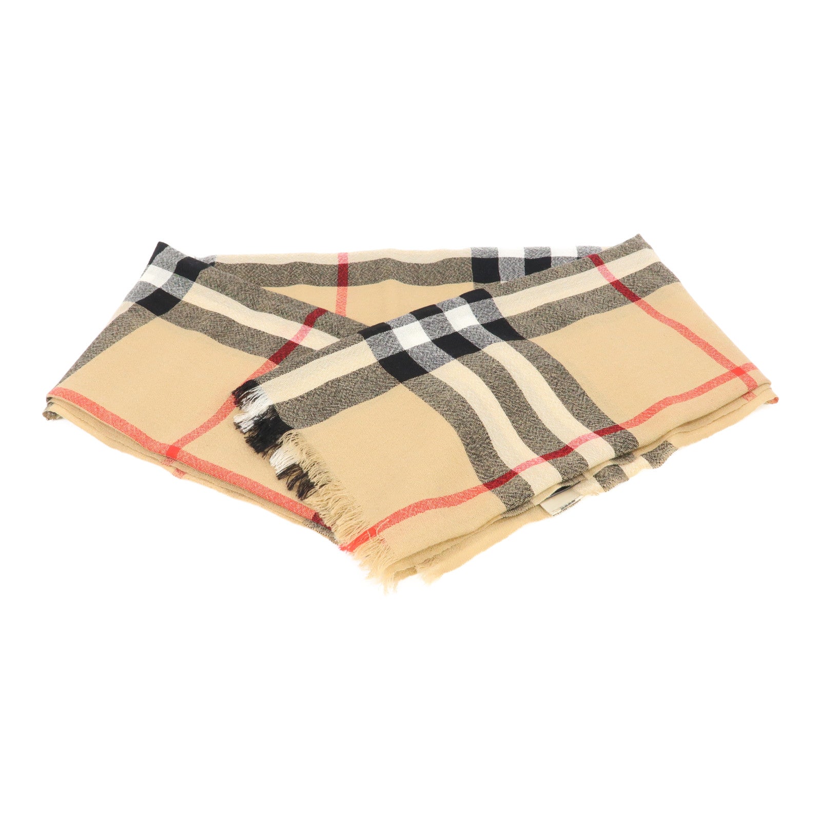 BURBERRY 羊絨Scarf圍巾啡色
