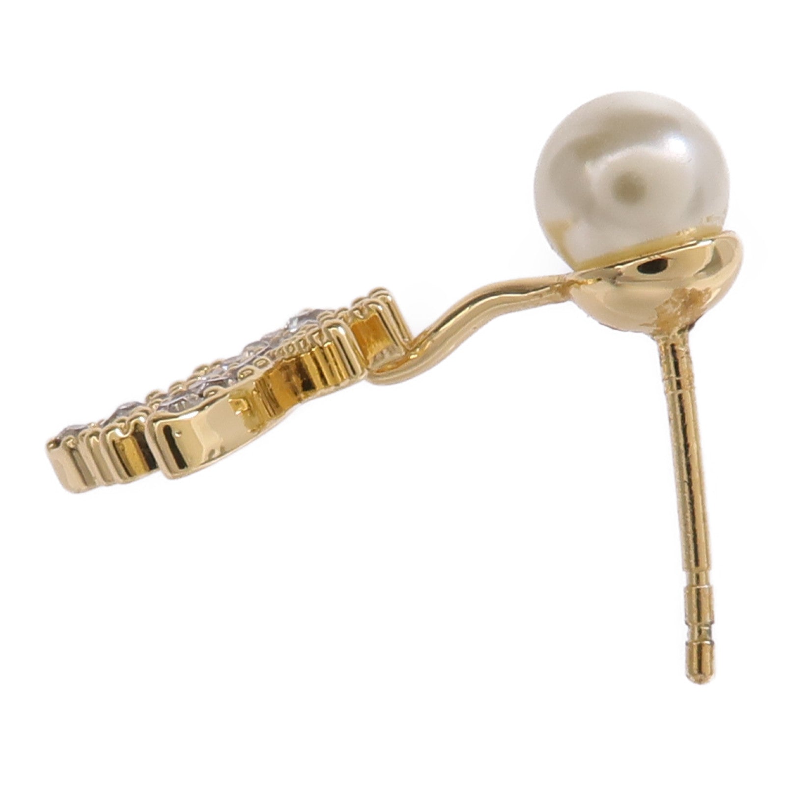 Dior PVC/金屬Tribales Single Earring耳環