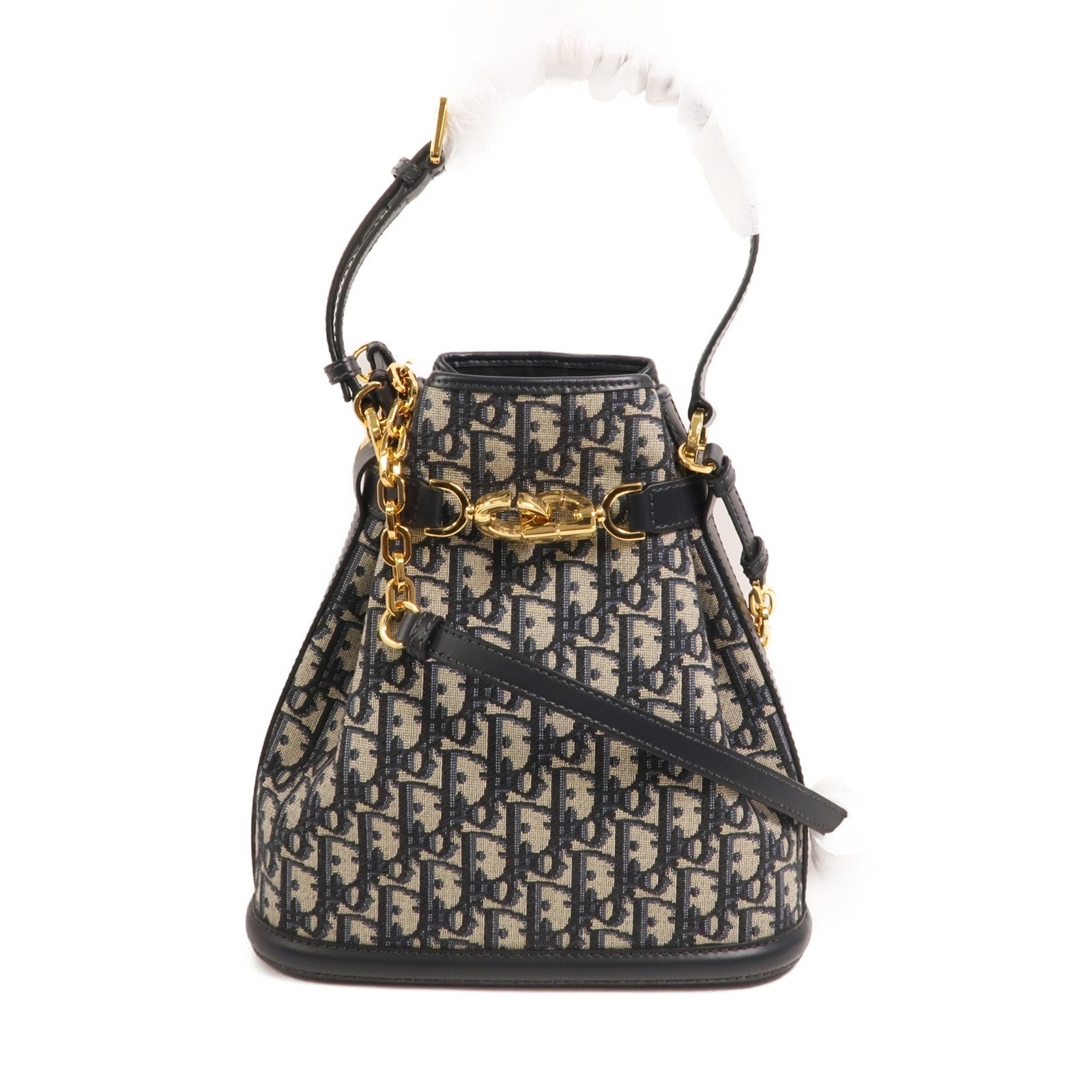 Dior Oblique帆布C'est Dior Medium手挽肩背兩用袋