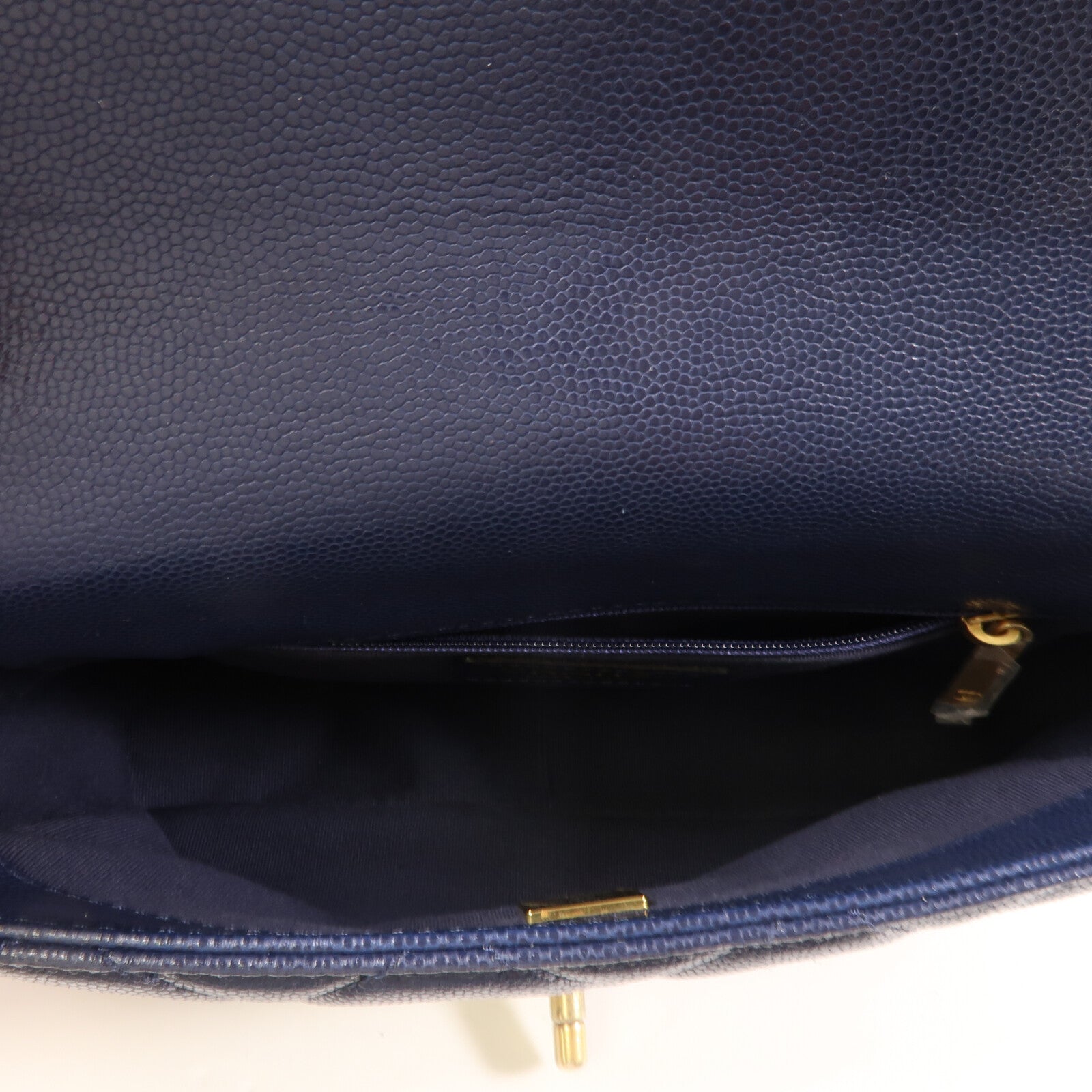 CHANEL 牛皮皮革Chain Shoulder Bag金扣鏈帶肩背袋