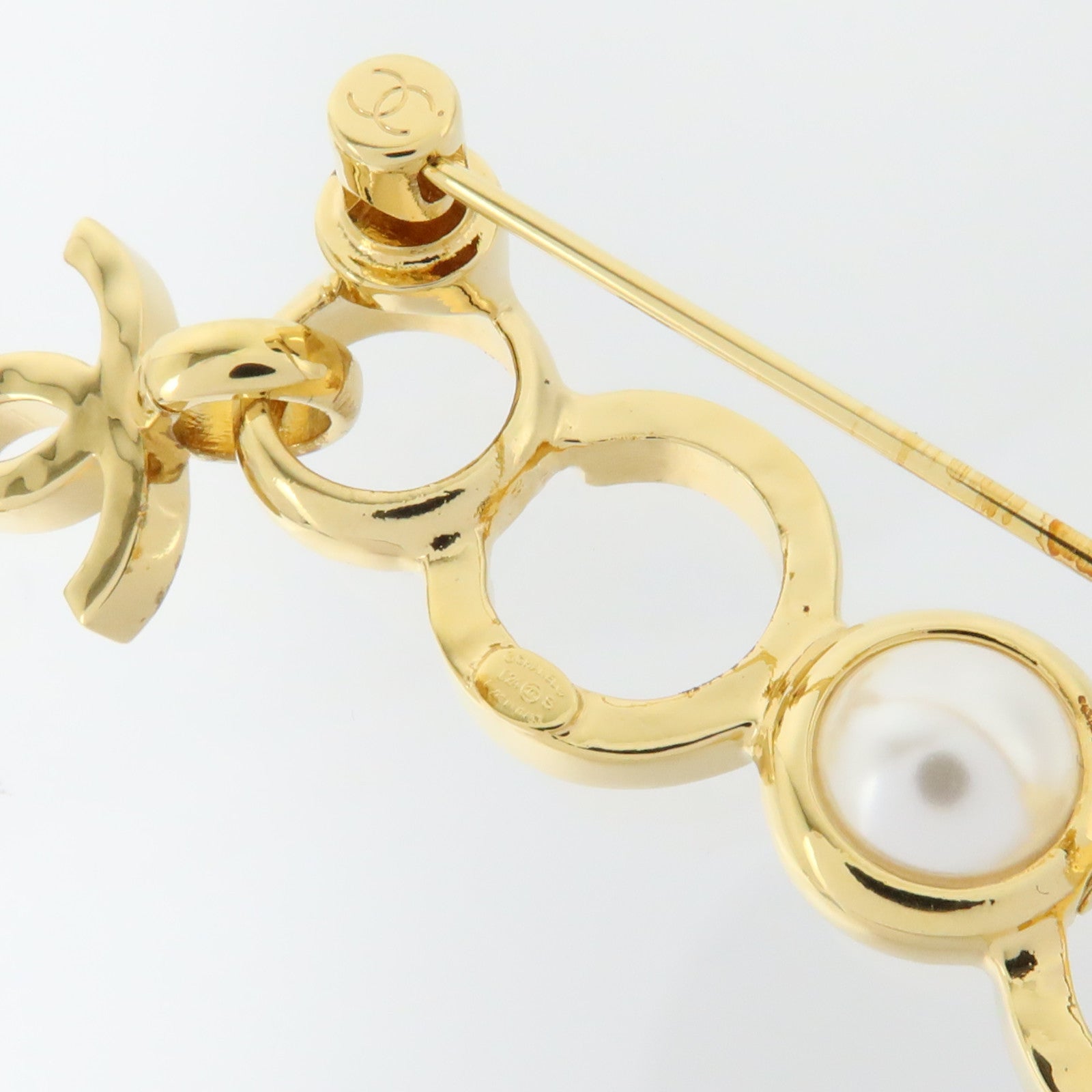 CHANEL PVC/金屬Brooch胸針