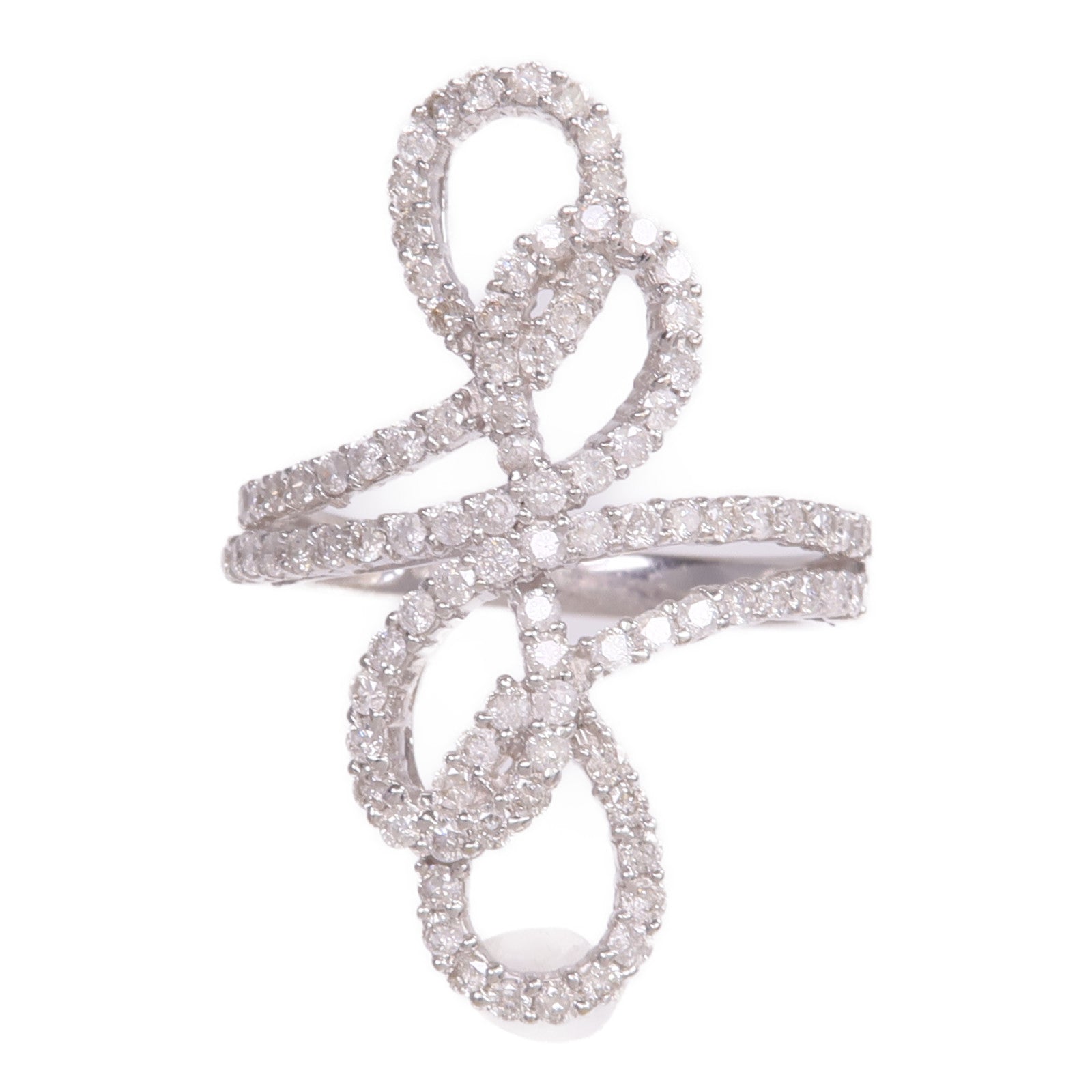 JEWELRY 18K白金Diamond Ring鑽石戒指