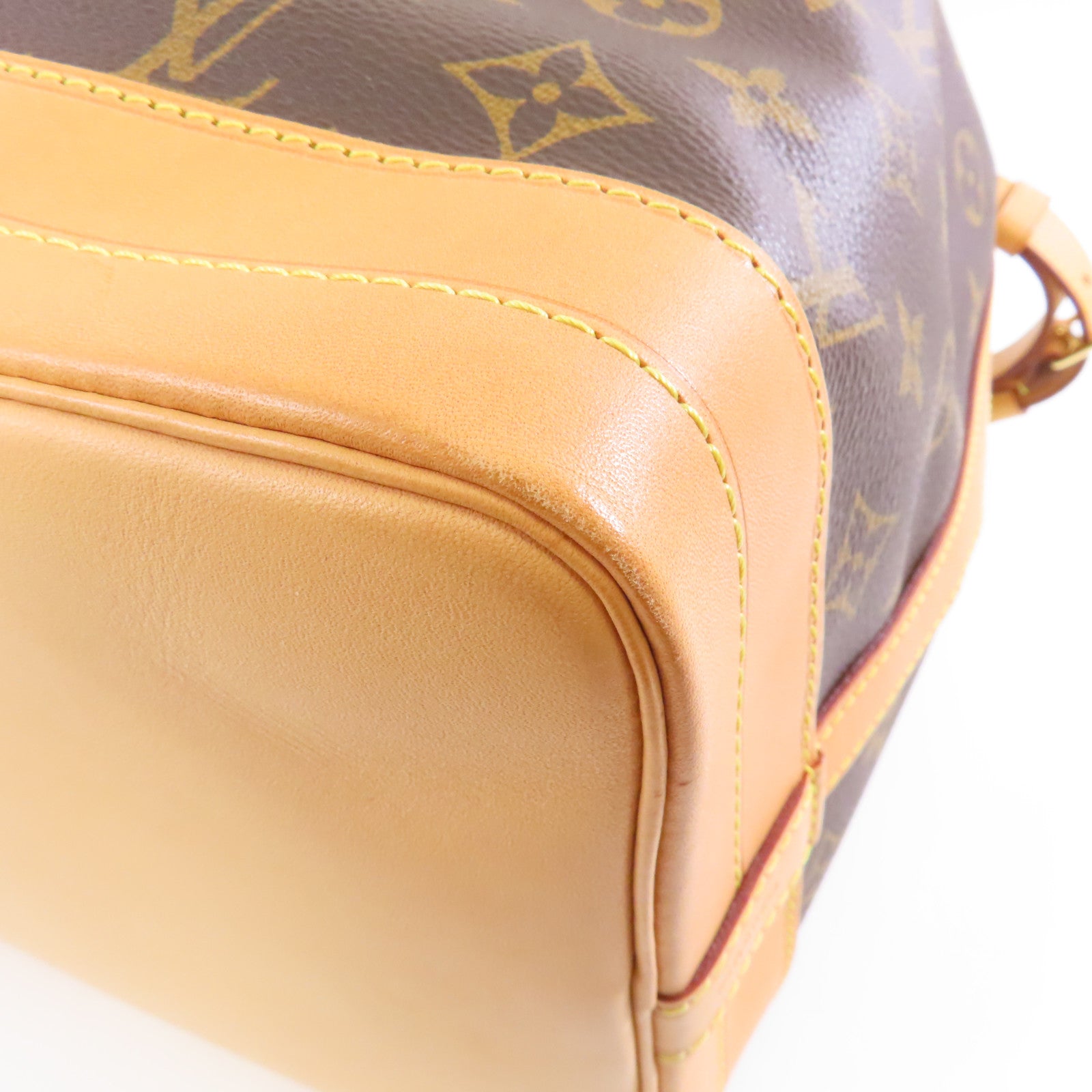 LOUIS VUITTON Monogram Noe金扣肩背袋啡色