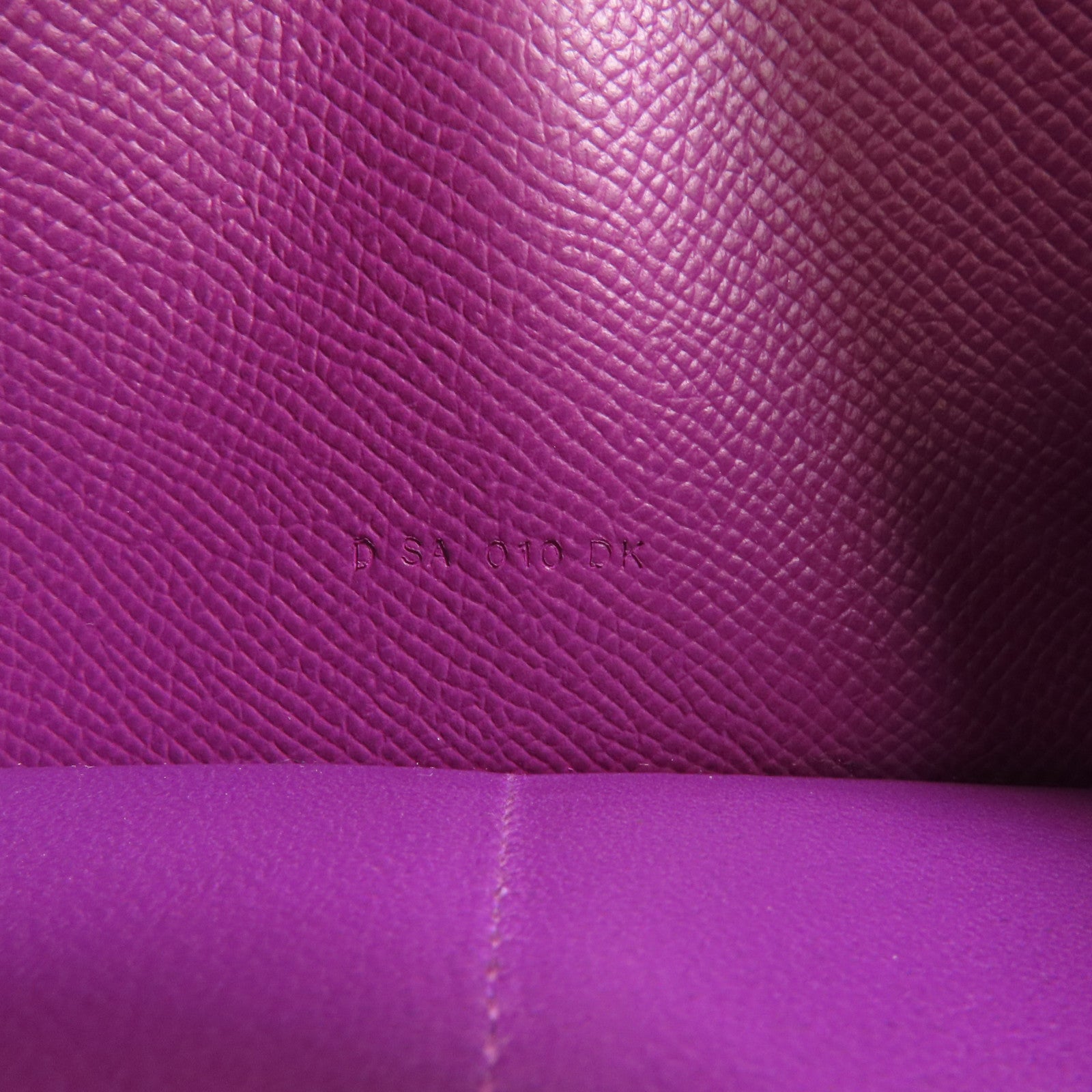 HERMES Epsom皮革Kelly Wallet金扣長錢包Rouge Sellier