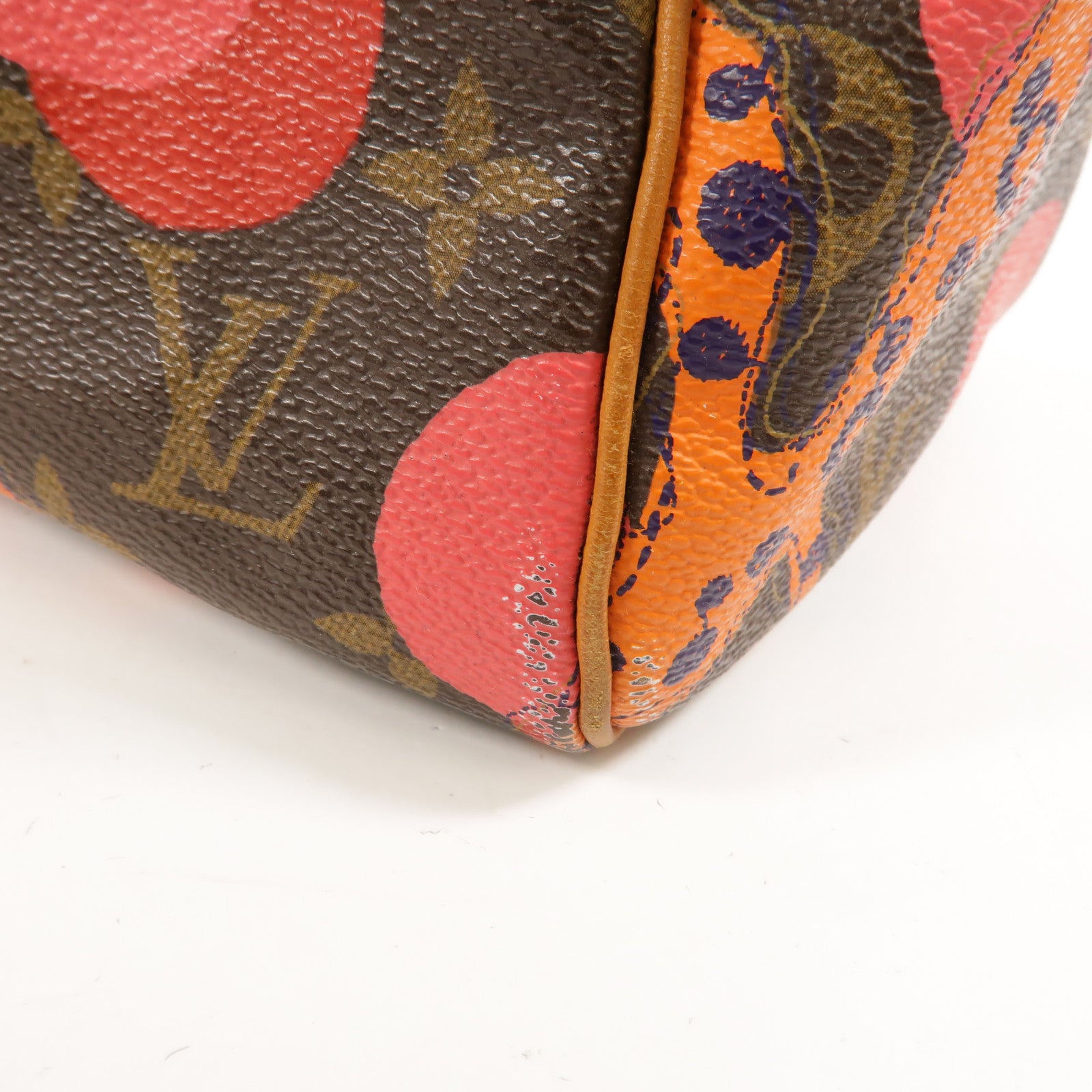 LOUIS VUITTON Monogram Ramage Speedy 30金扣手挽袋