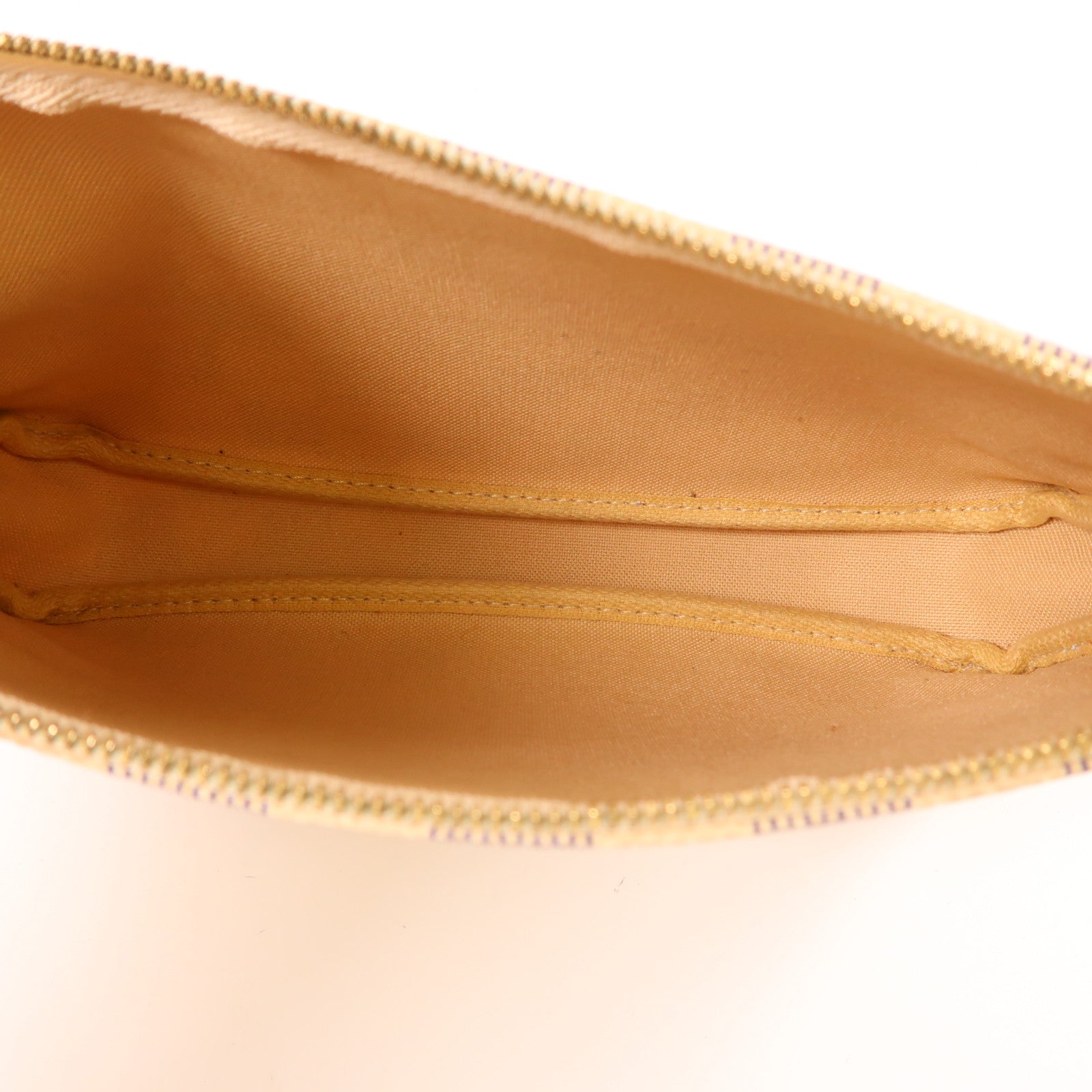 LOUIS VUITTON 【激減優惠】Damier Azur Pochette Accessoires Bag金扣肩背袋白色