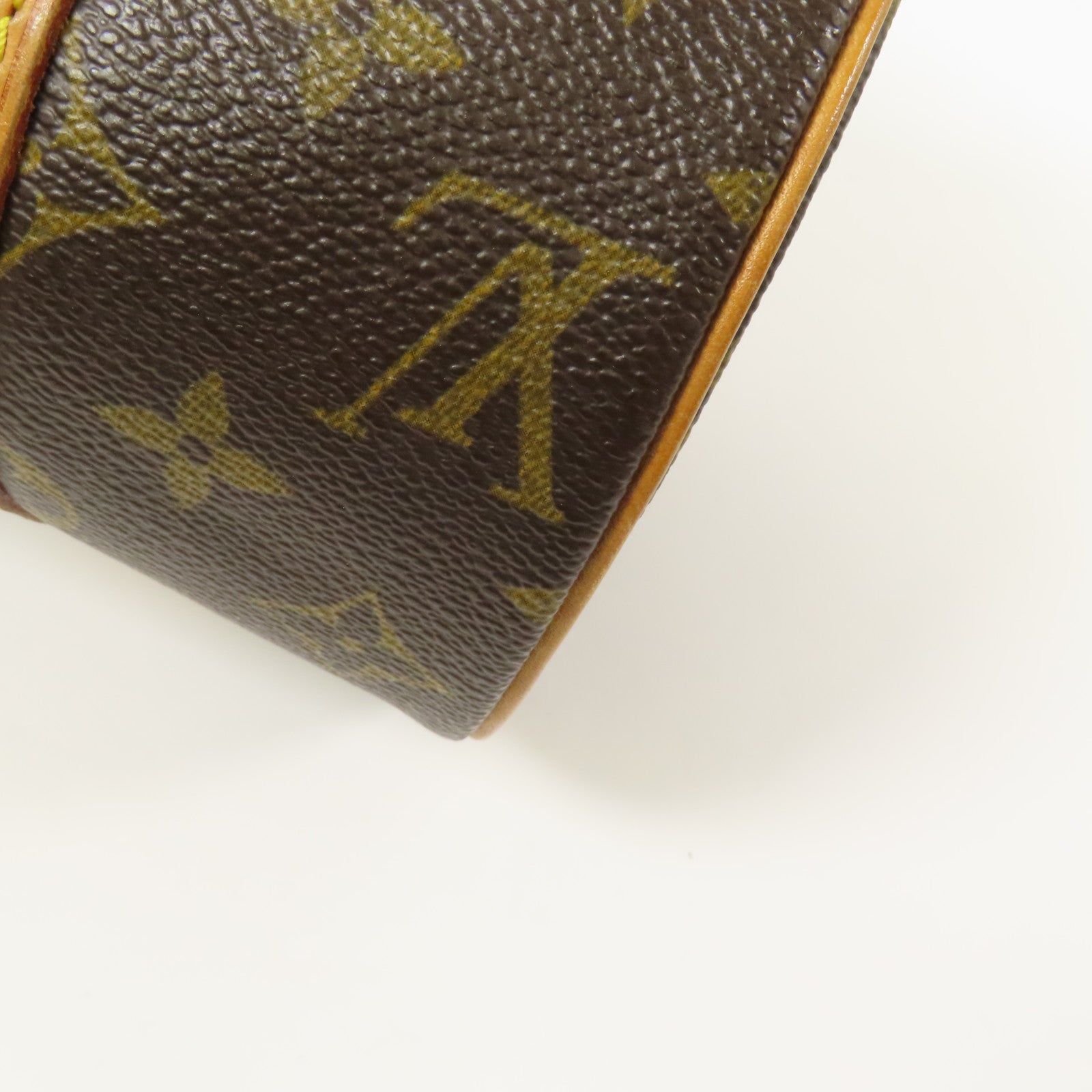LOUIS VUITTON Monogram Papillon PM金扣手挽袋