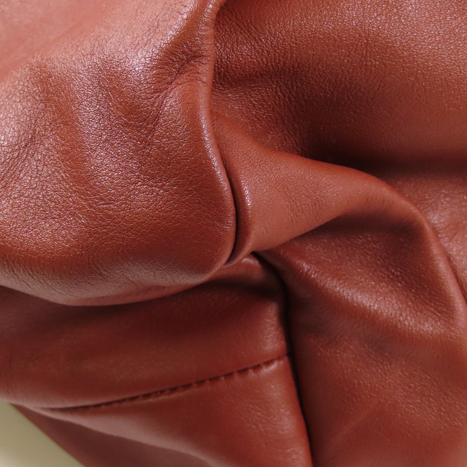 BOTTEGA VENETA 牛皮皮革Shoulder Bag肩背袋紅色