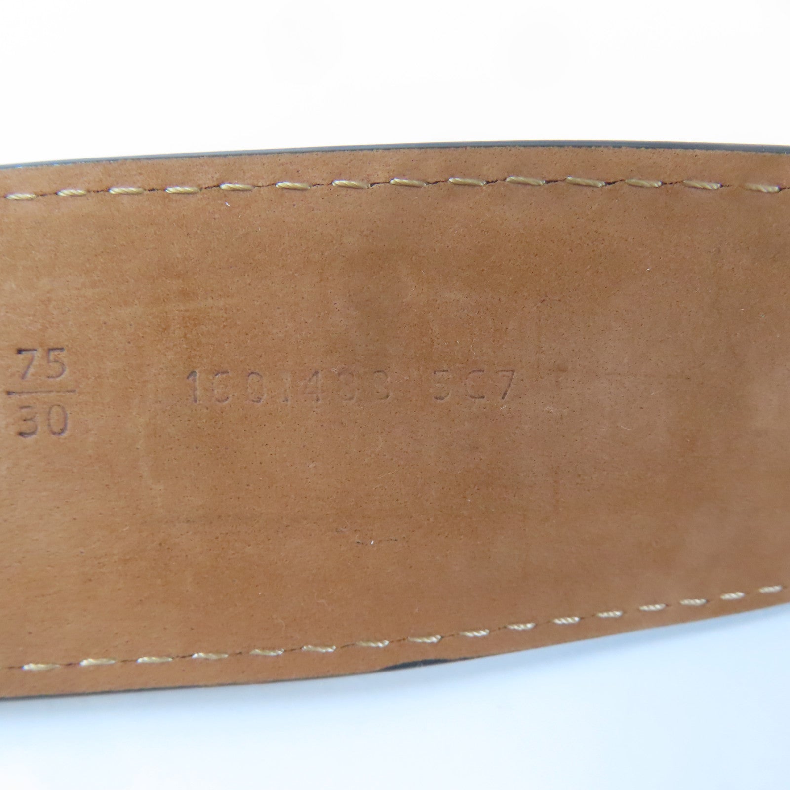 FENDI 【激減優惠】牛皮皮革Belt皮帶黑色