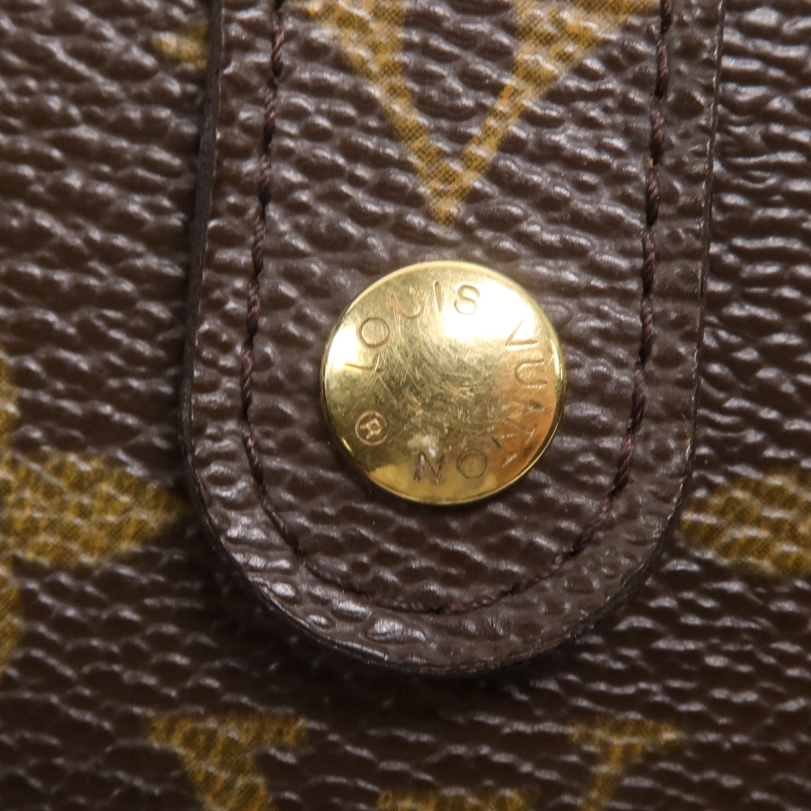 LOUIS VUITTON Monogram Porte Monnaie Viennois金扣錢包