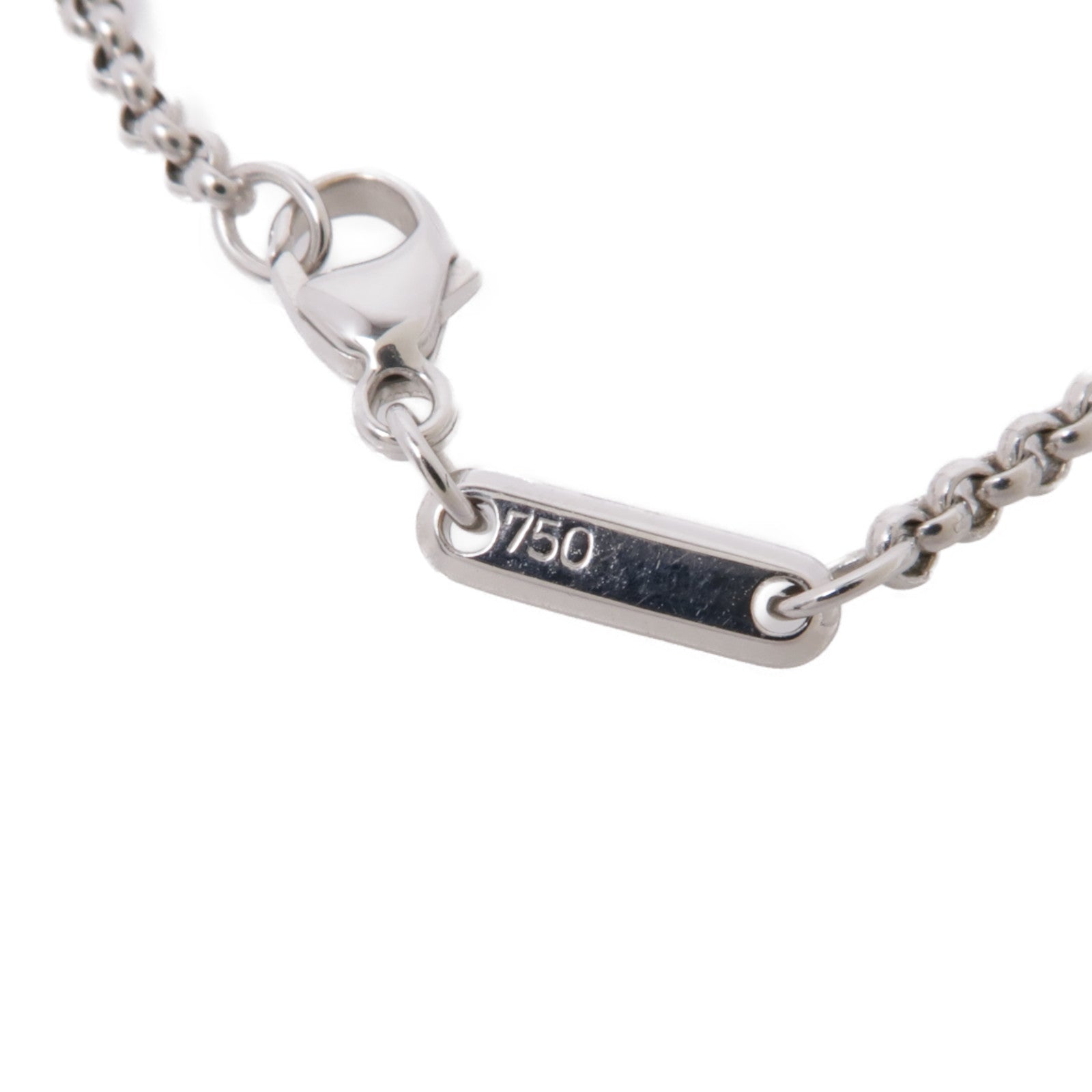 Chopard 18K白金Happy Spirit Diamond Necklace鑽石項鍊