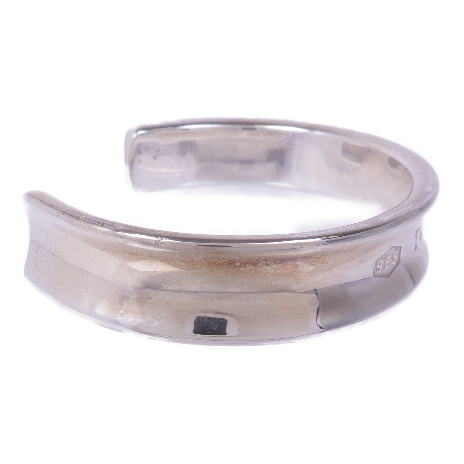 TIFFANY＆CO 925純銀1837 Cuff手鐲