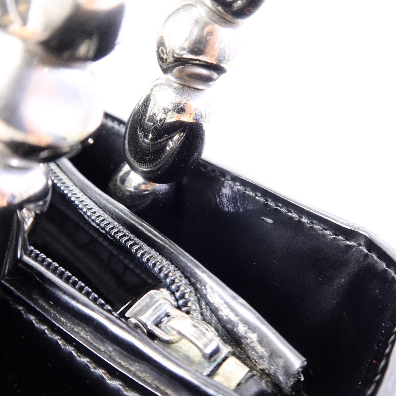 Dior 牛皮皮革Lady Perla Hand Bag手挽肩背兩用袋
