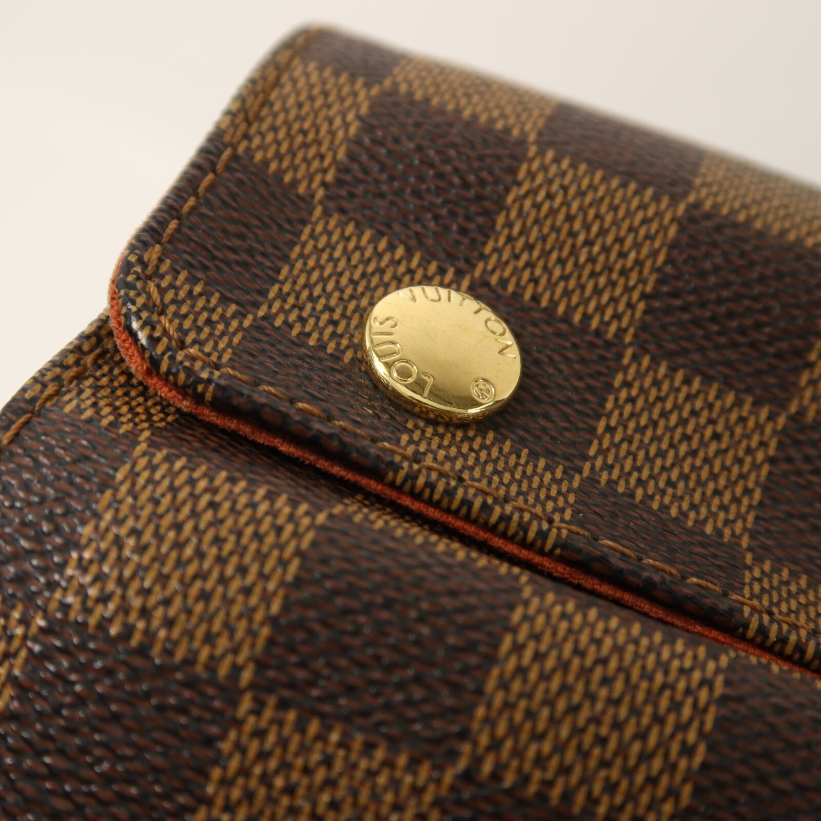 LOUIS VUITTON Damier Naviglio金扣肩背袋