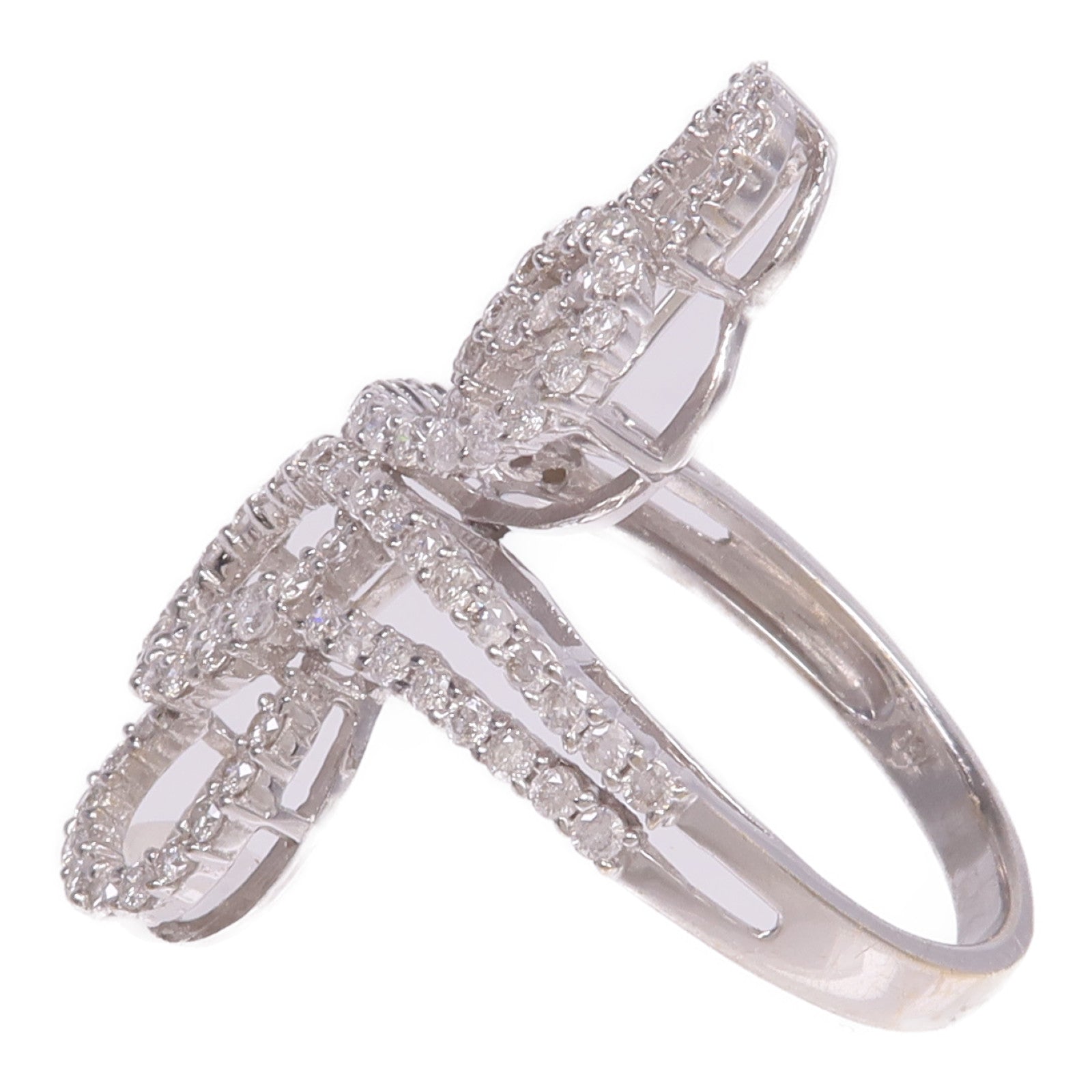 JEWELRY 18K白金Diamond Ring鑽石戒指