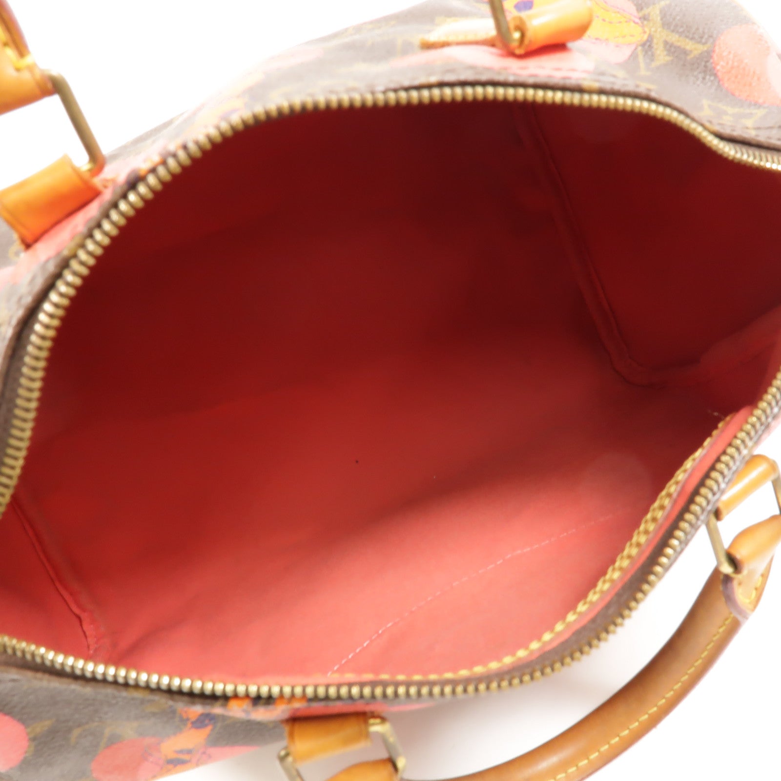 LOUIS VUITTON Monogram Ramage Speedy 30金扣手挽袋