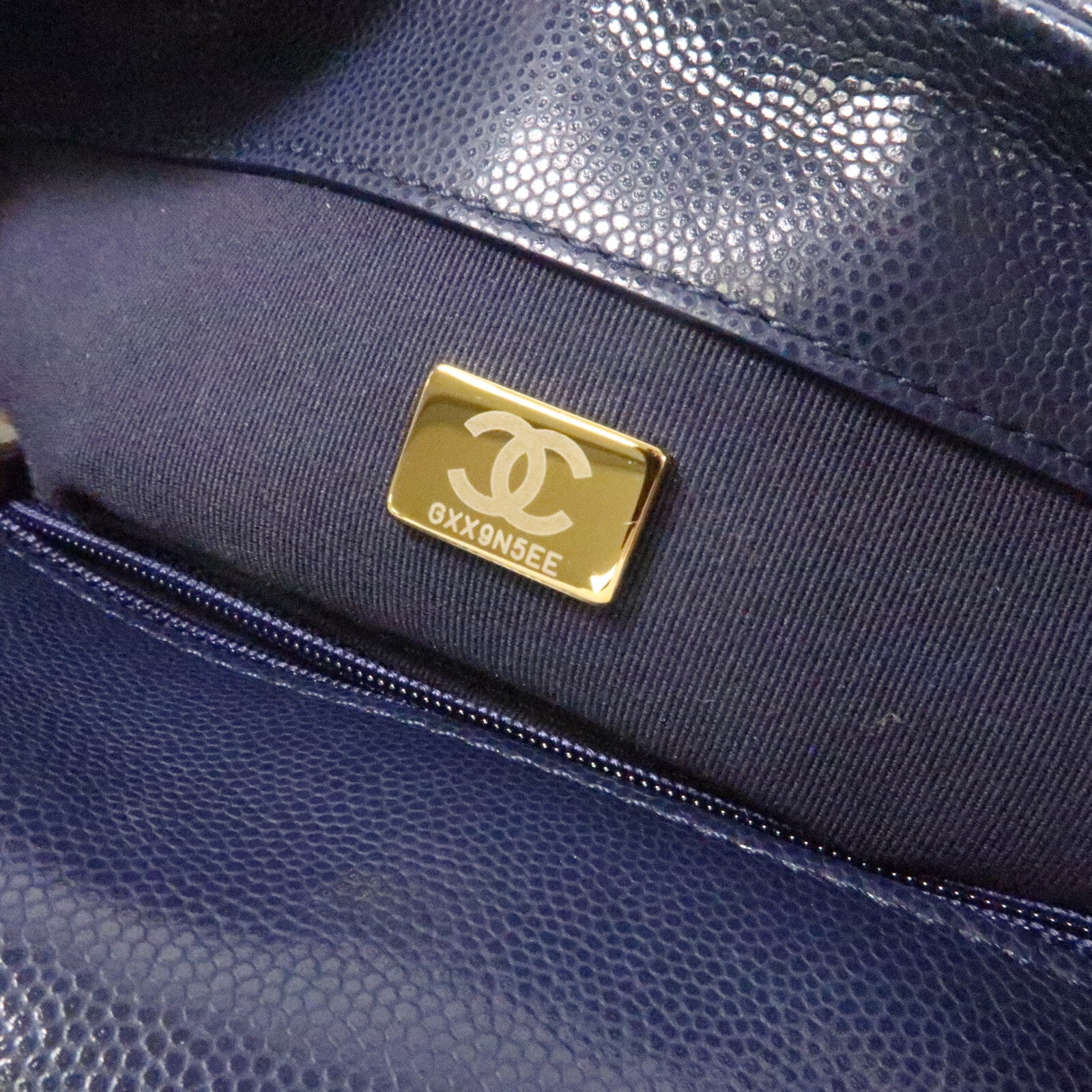 CHANEL 牛皮皮革Chain Shoulder Bag金扣鏈帶肩背袋