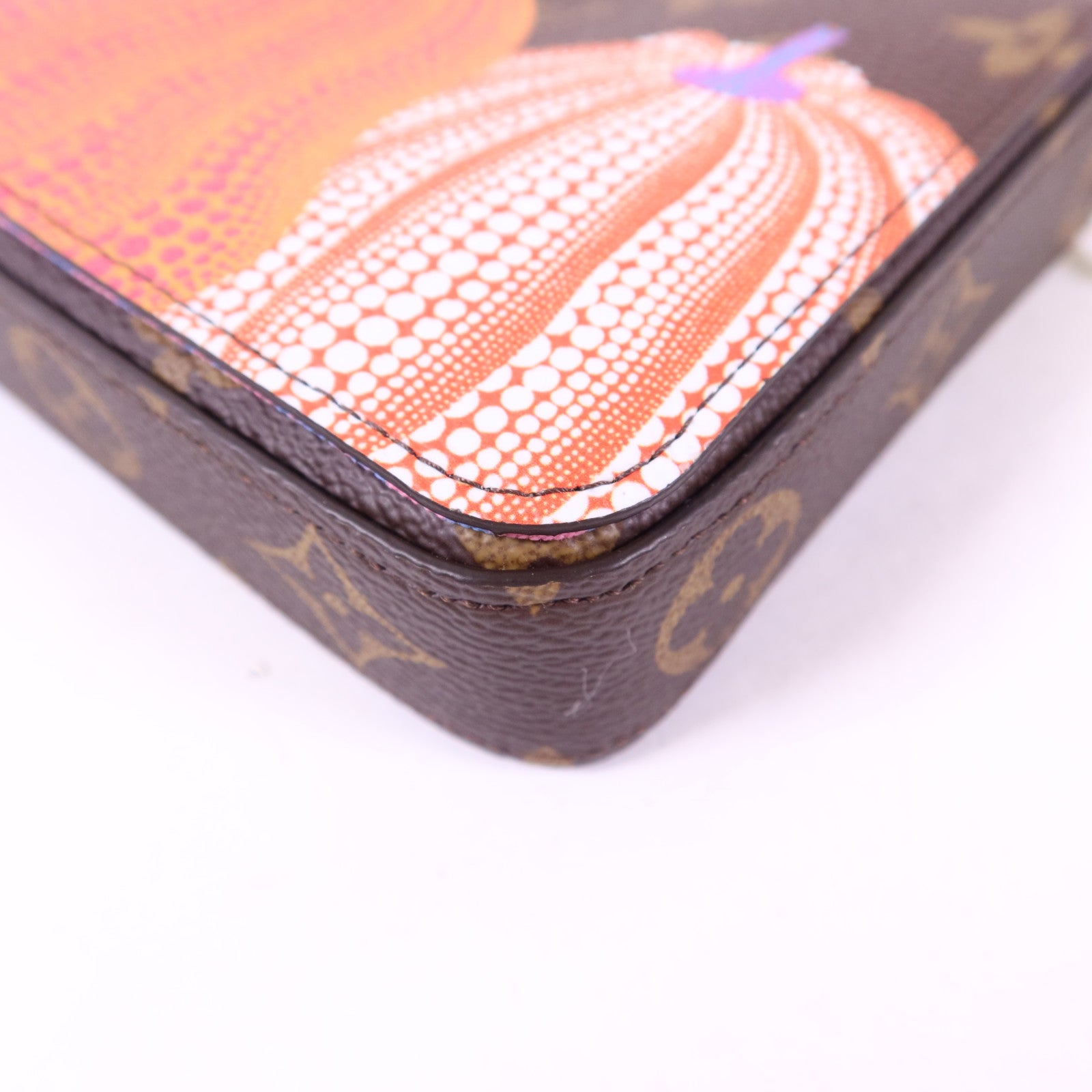 LOUIS VUITTON Monogram LV x YK Felicie Pochette金扣鏈帶肩背袋