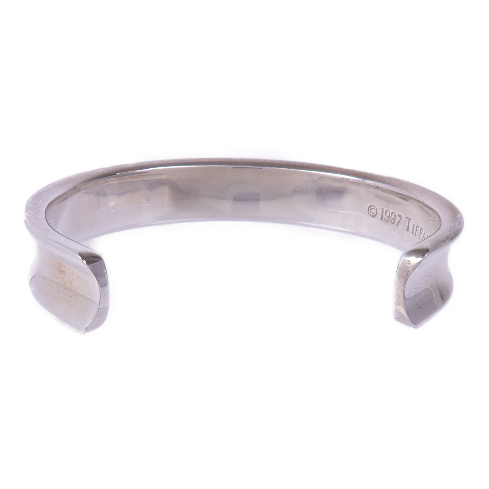 TIFFANY＆CO 925純銀1837 Cuff手鐲
