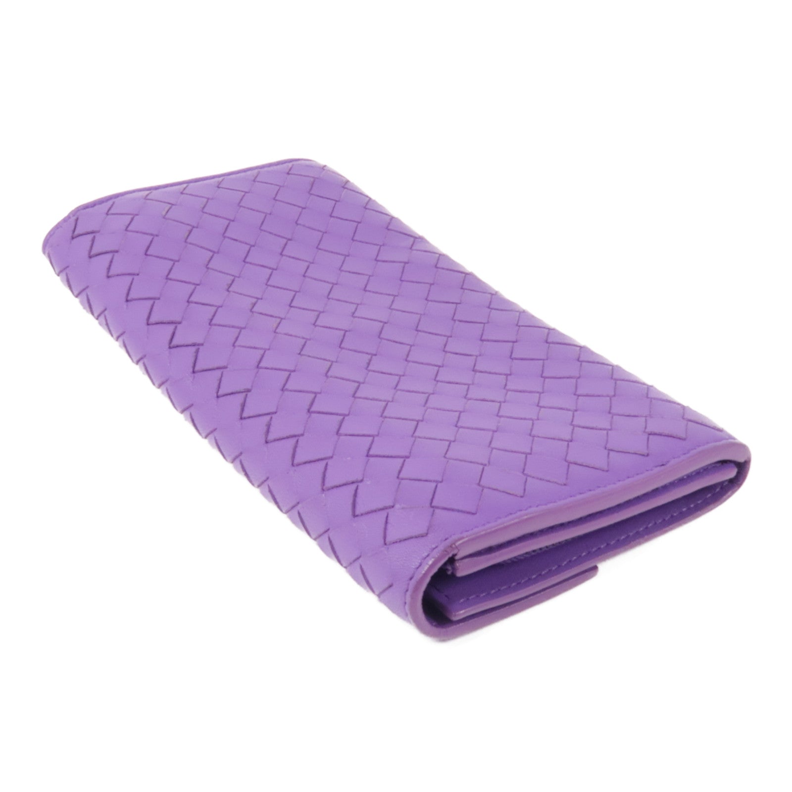 BOTTEGA VENETA 織紋皮革Long Wallet長錢包