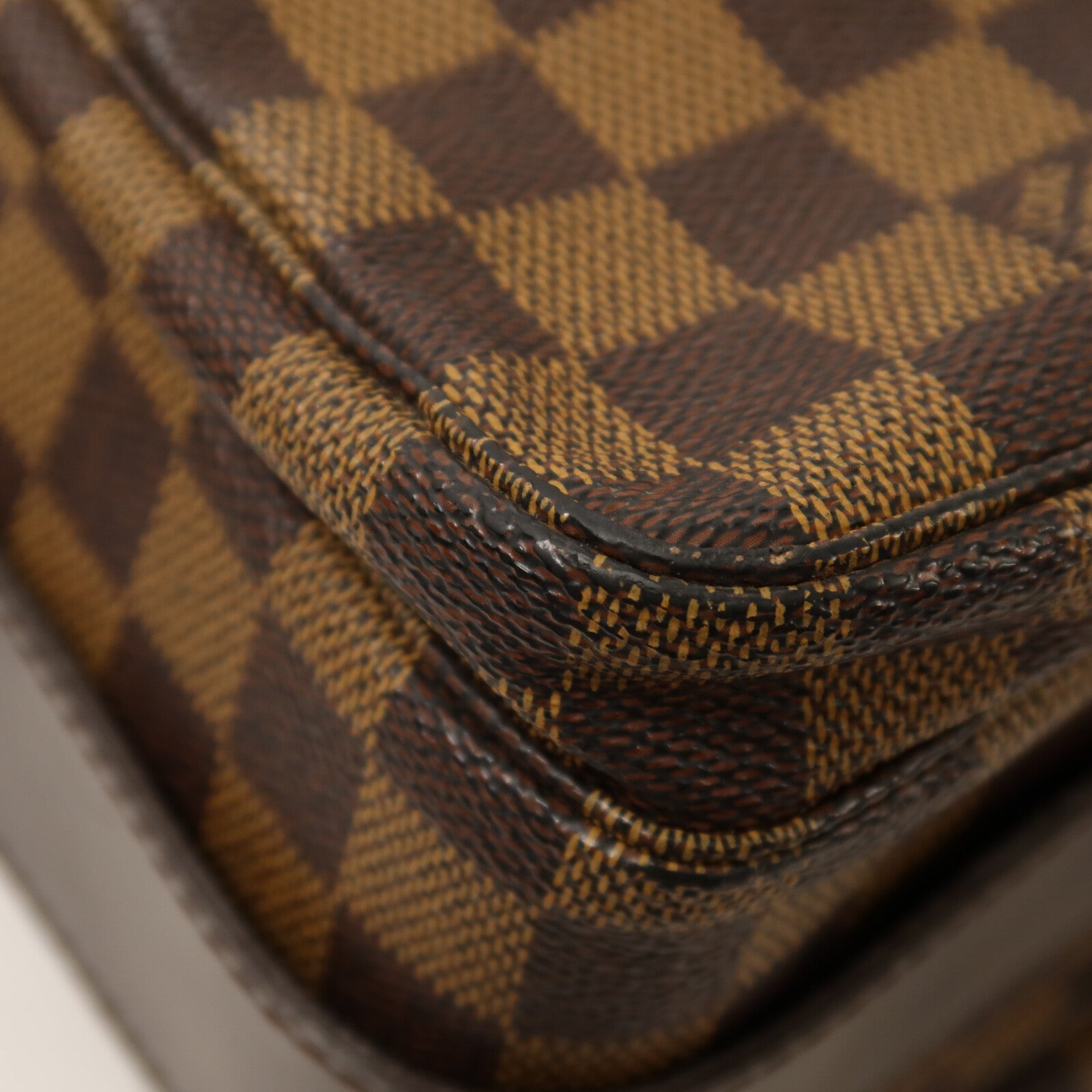 LOUIS VUITTON Damier Naviglio金扣肩背袋