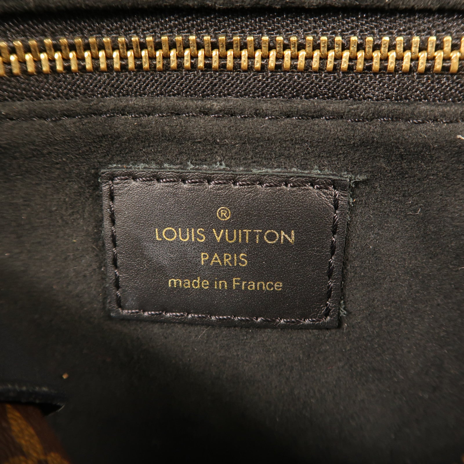 LOUIS VUITTON Monogram Petite Malle Souple金扣手挽肩背兩用袋棕色