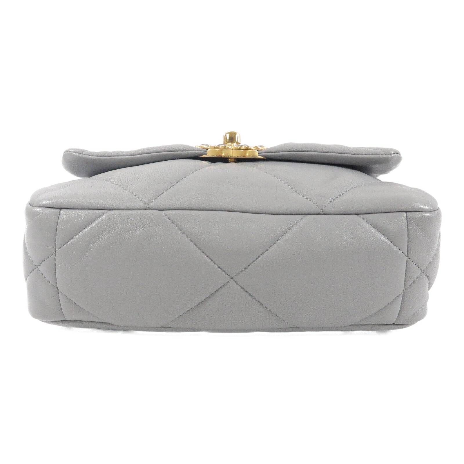 CHANEL 羊皮皮革Chanel 19 Small鏈帶肩背袋