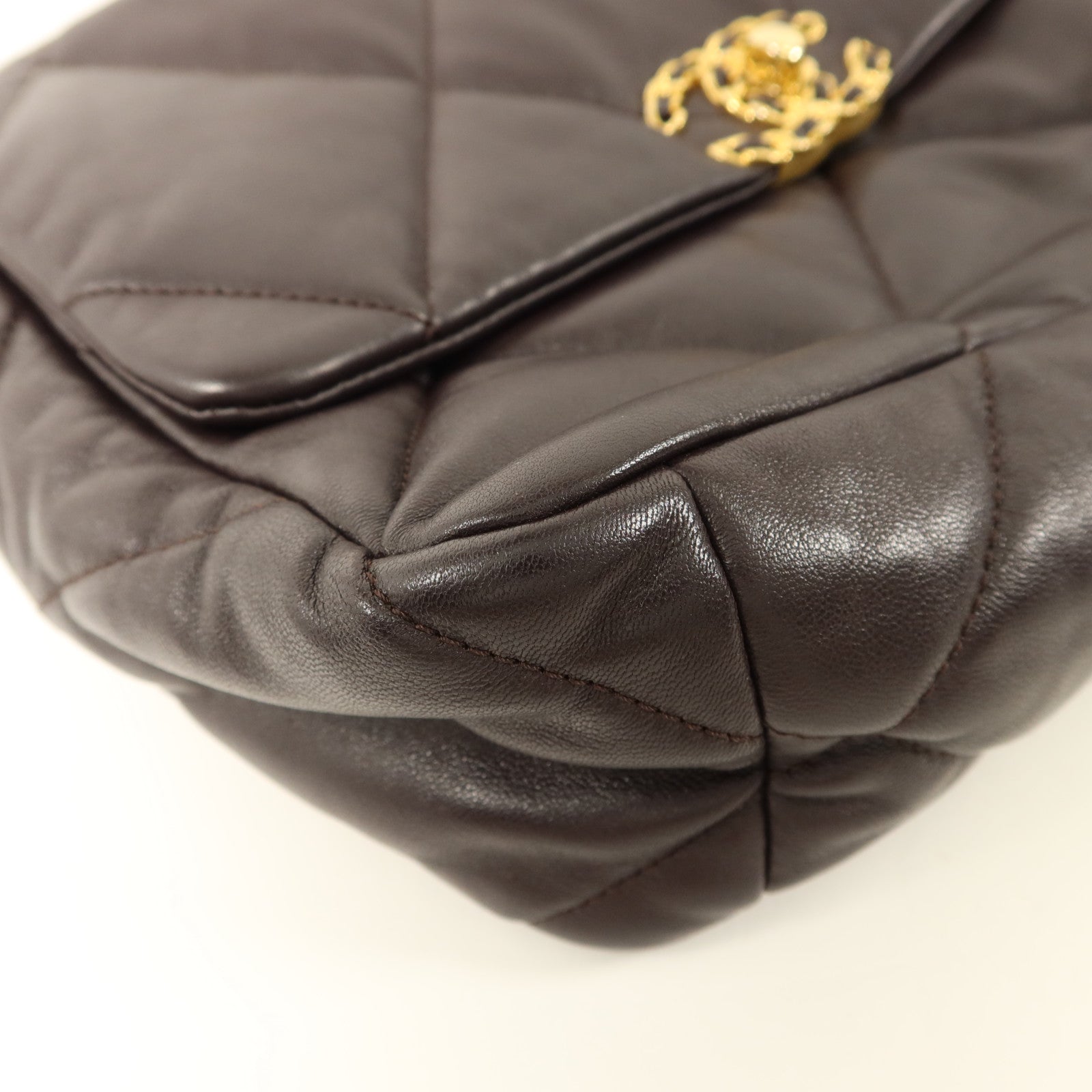 CHANEL 羊皮皮革Chanel 19手挽肩背兩用袋