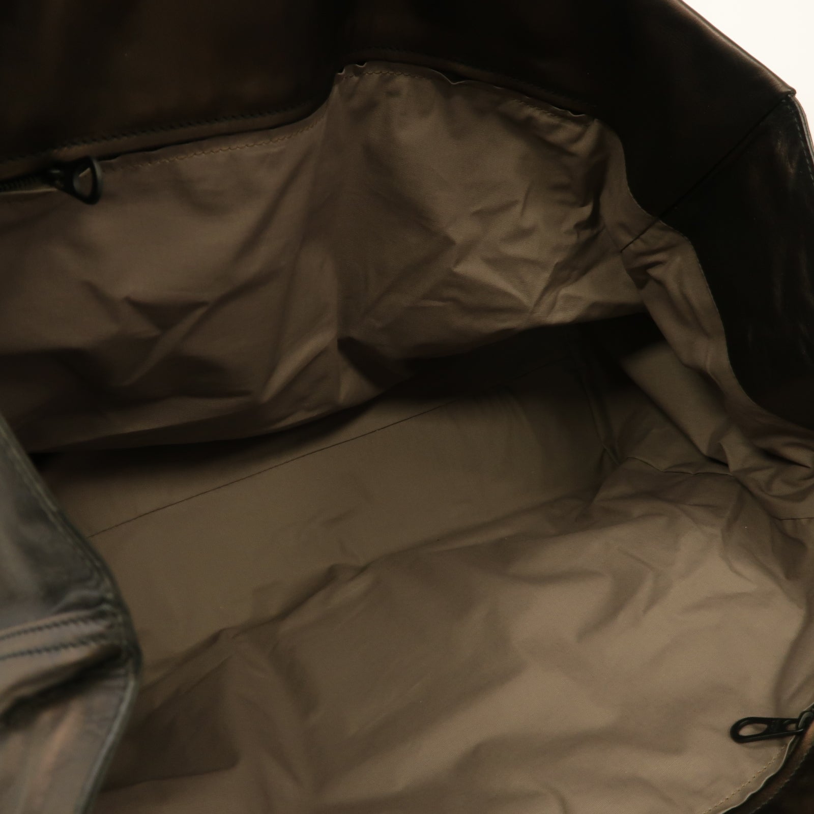 BOTTEGA VENETA 【激減優惠】牛皮皮革Tote Bag手挽袋啡色/黑色